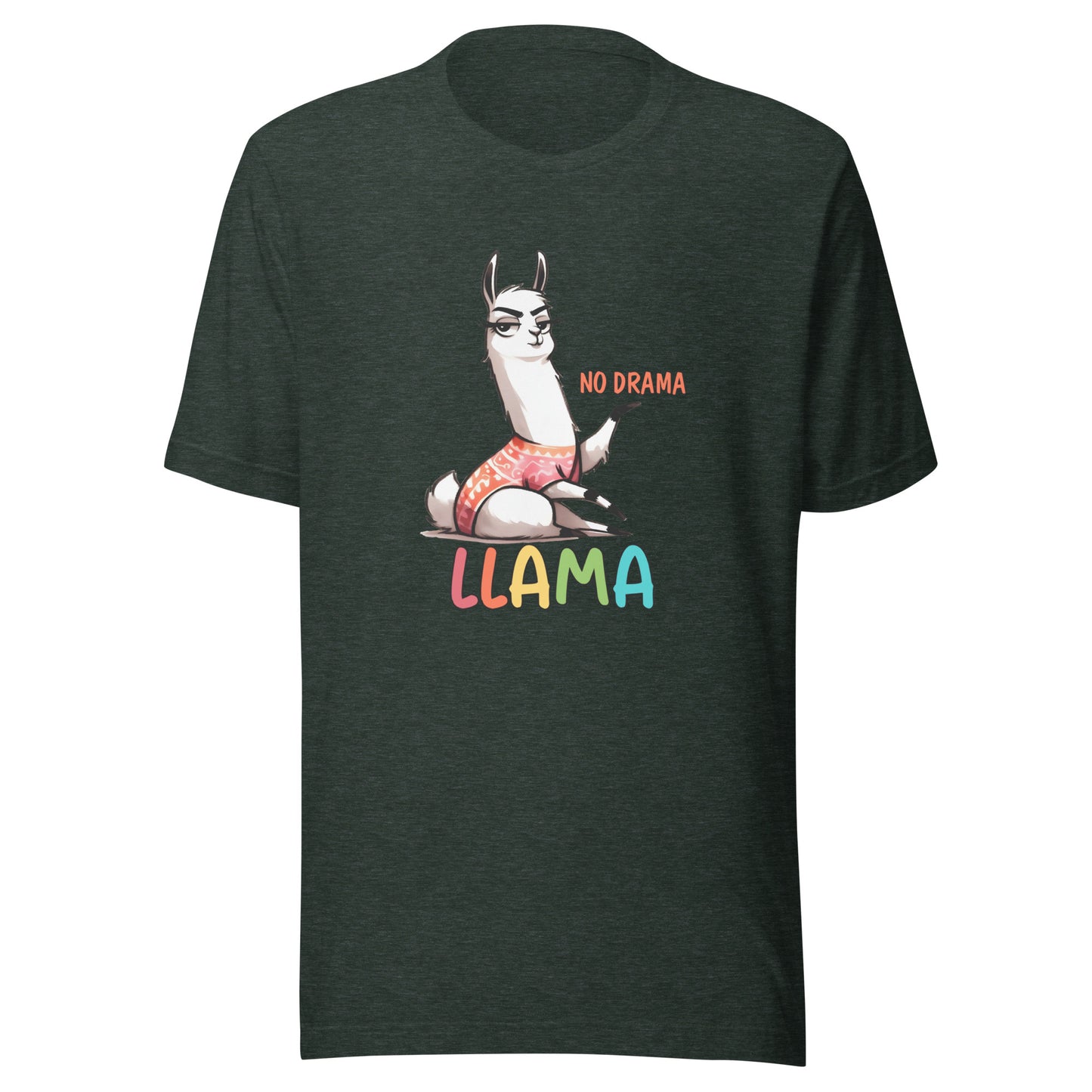 No drama llama Unisex t-shirt