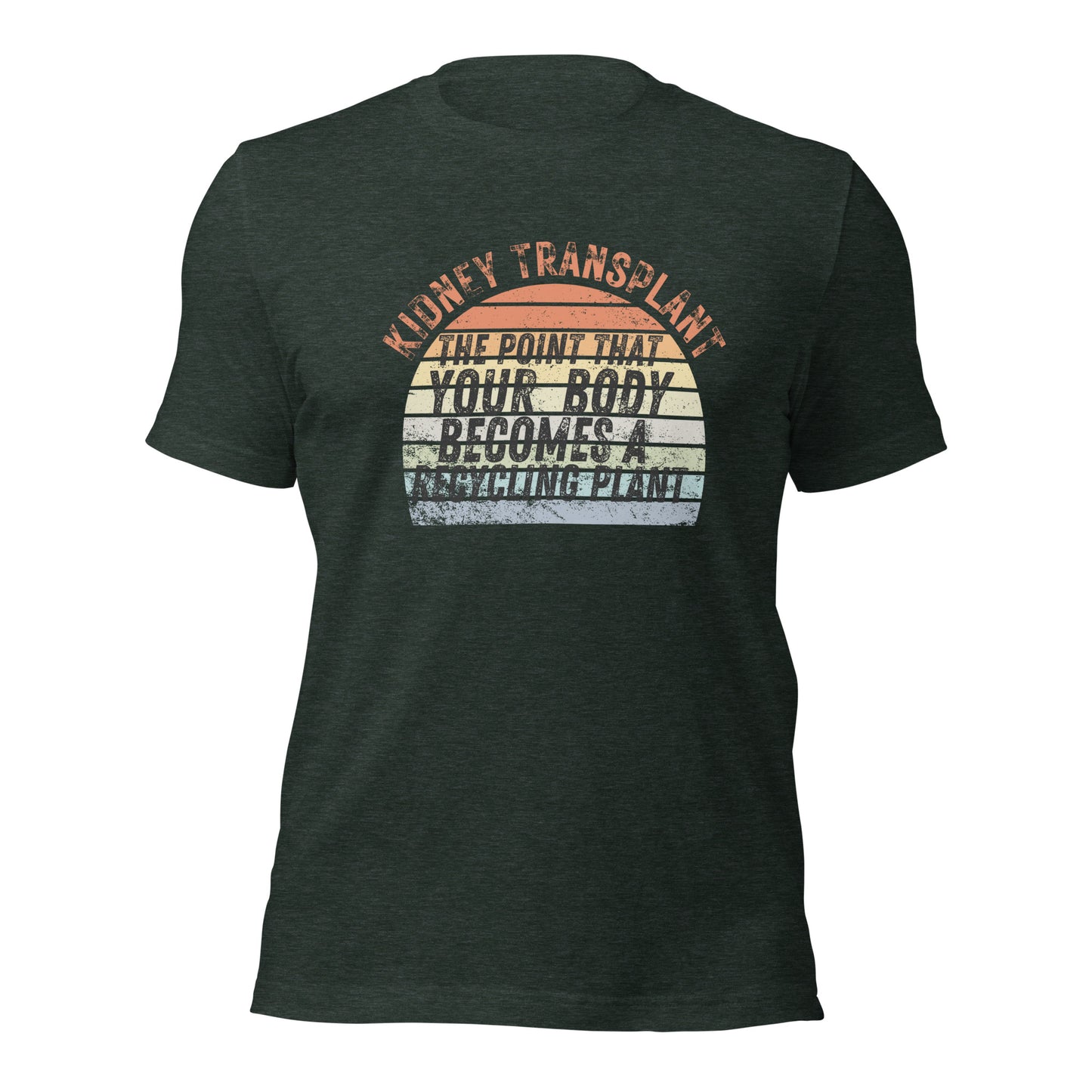 Recycling plant Unisex t-shirt
