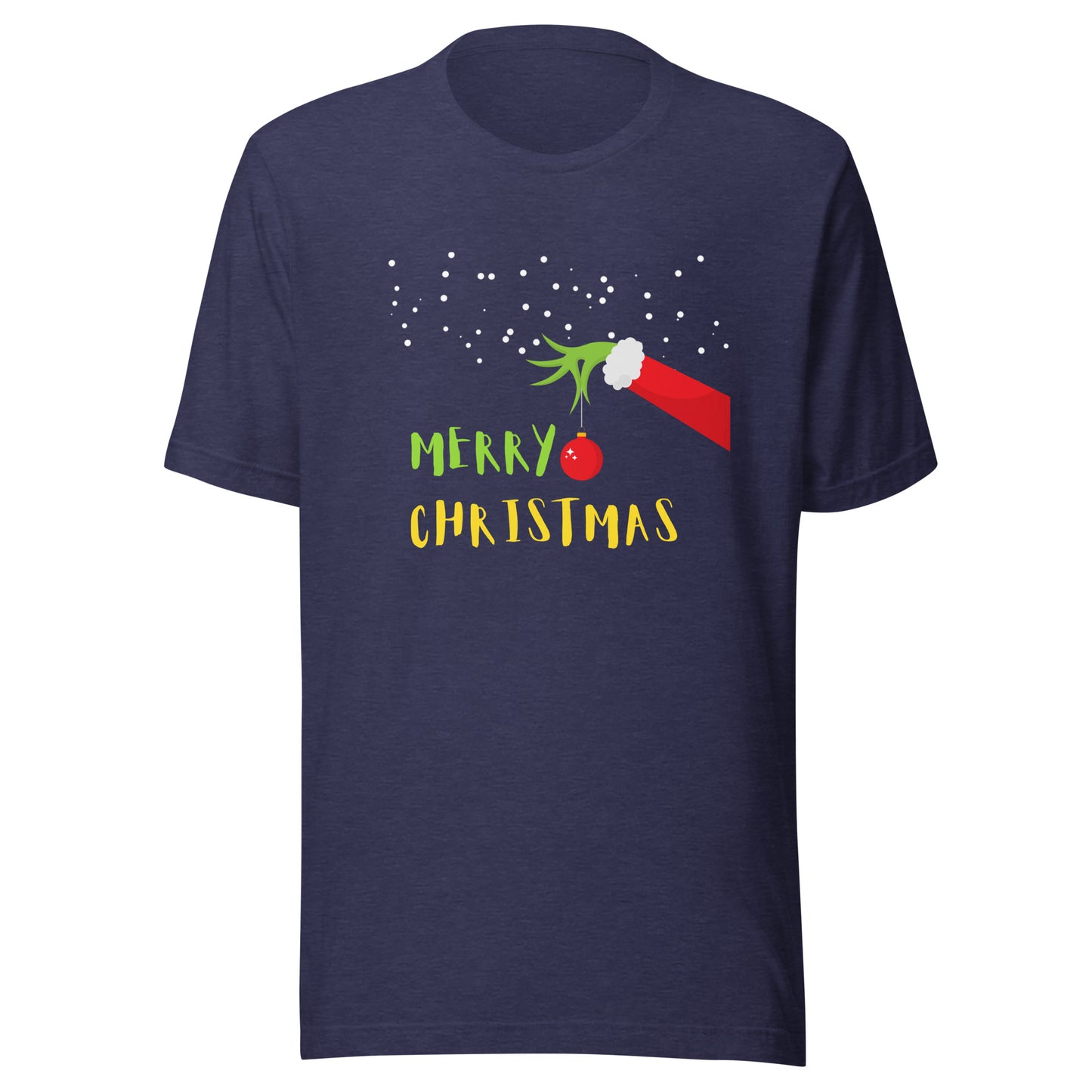 Grinch merry ChristmasUnisex t-shirt