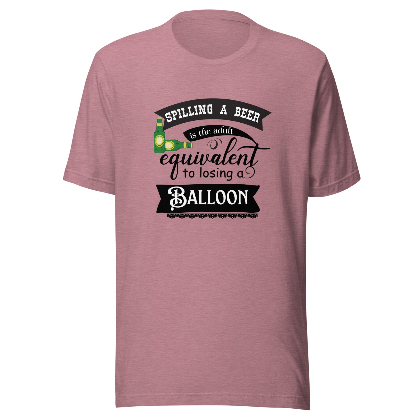 Spilling Unisex t-shirt