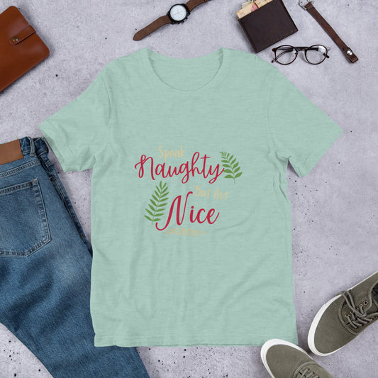 Naughty Unisex t-shirt