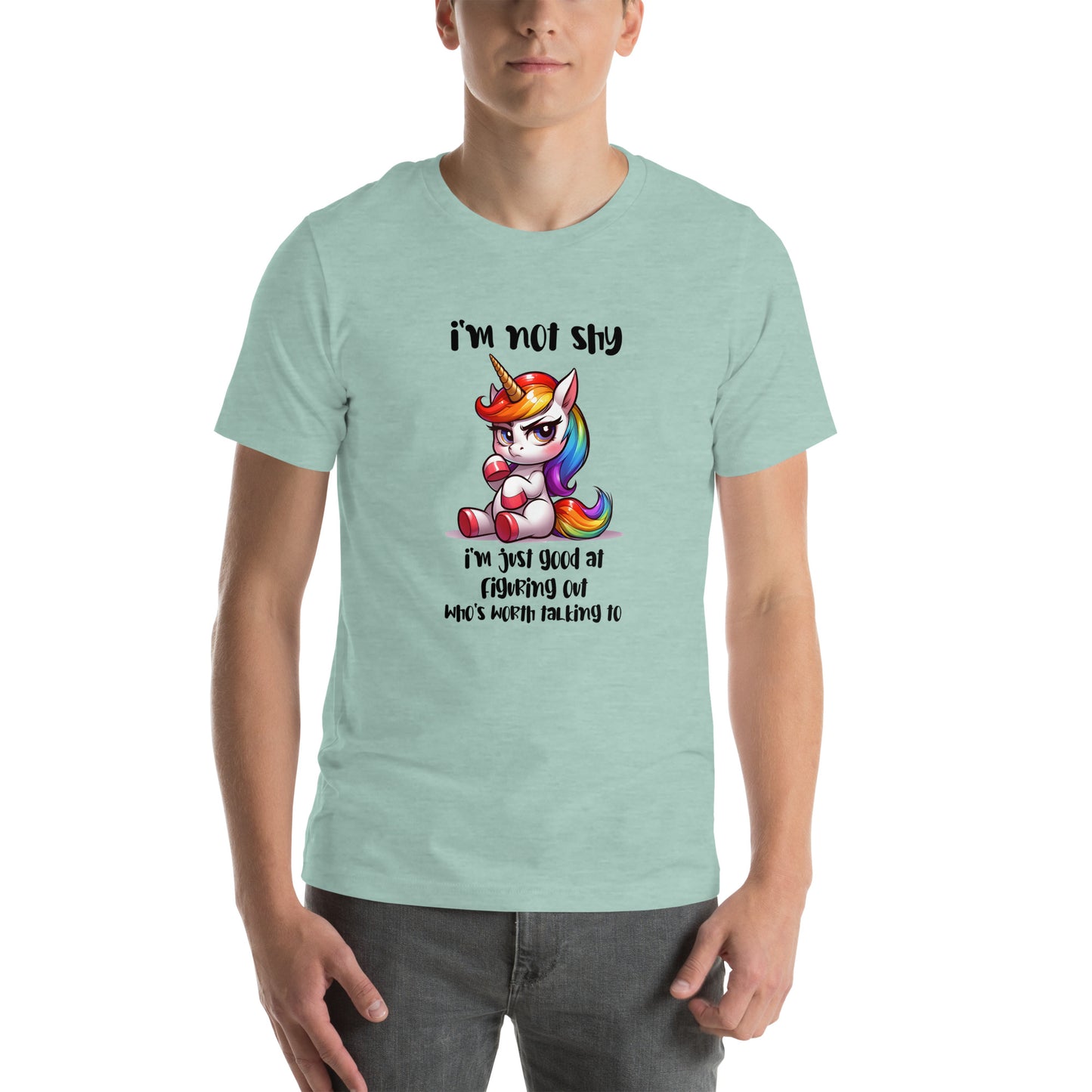 I’m not shy Unisex t-shirt