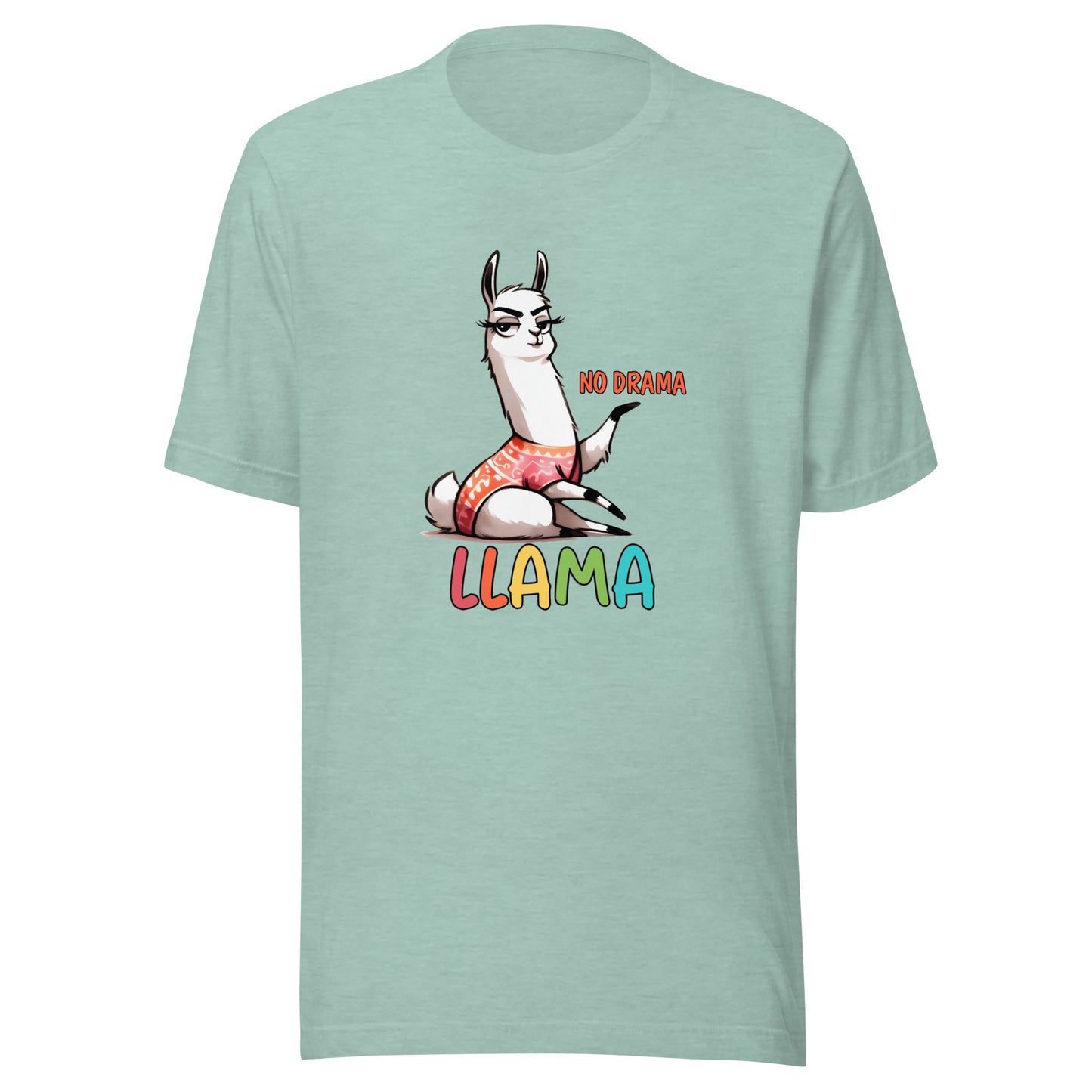 No drama llama Unisex t-shirt