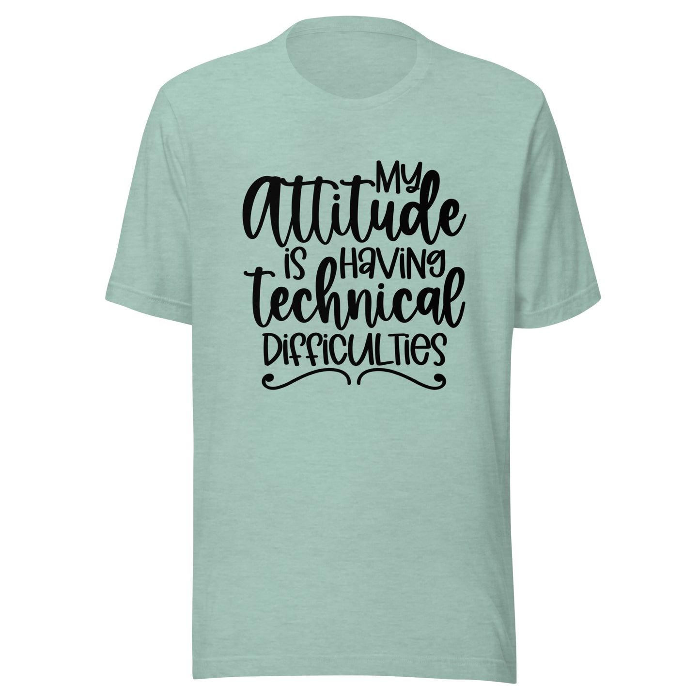 My attitude Unisex t-shirt
