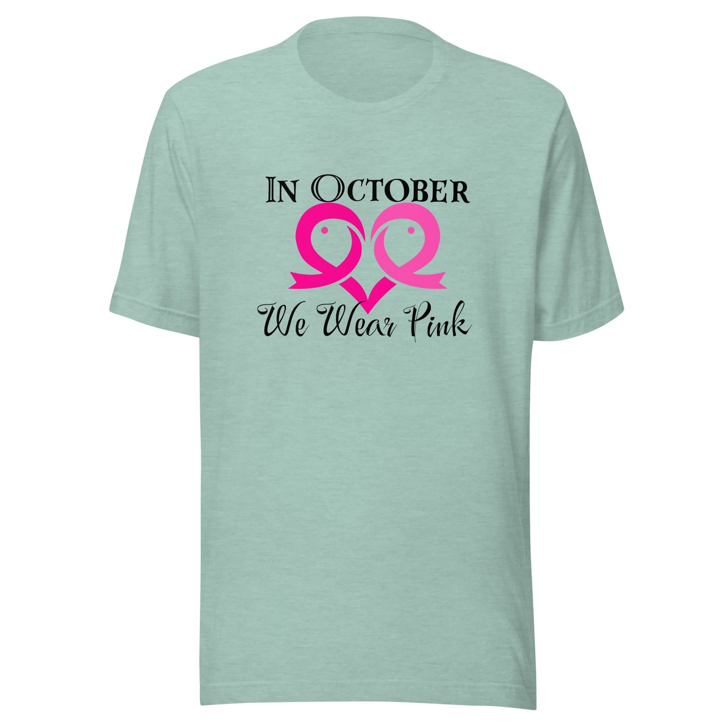 In October Unisex t-shirt
