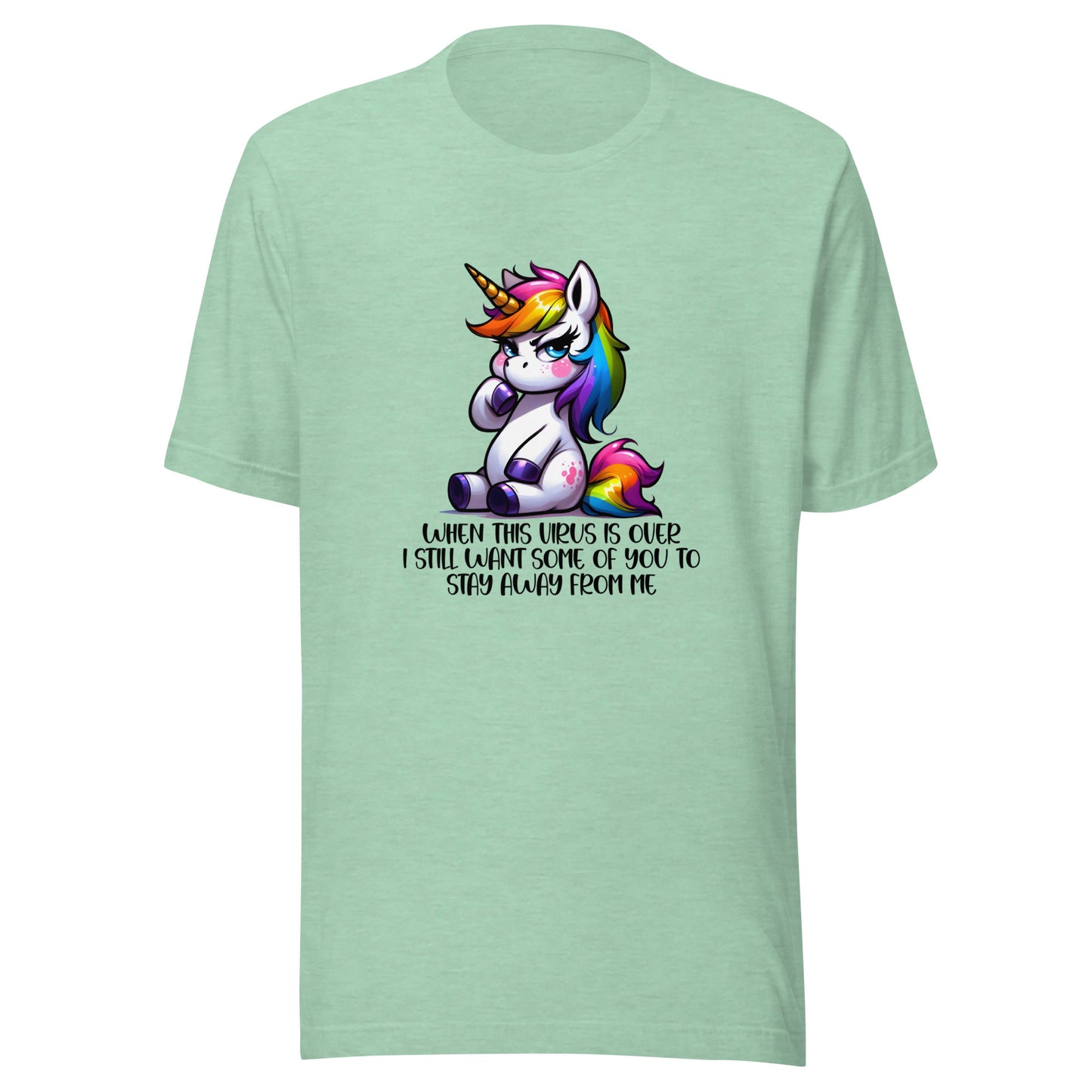 When this virus is over Unisex t-shirt