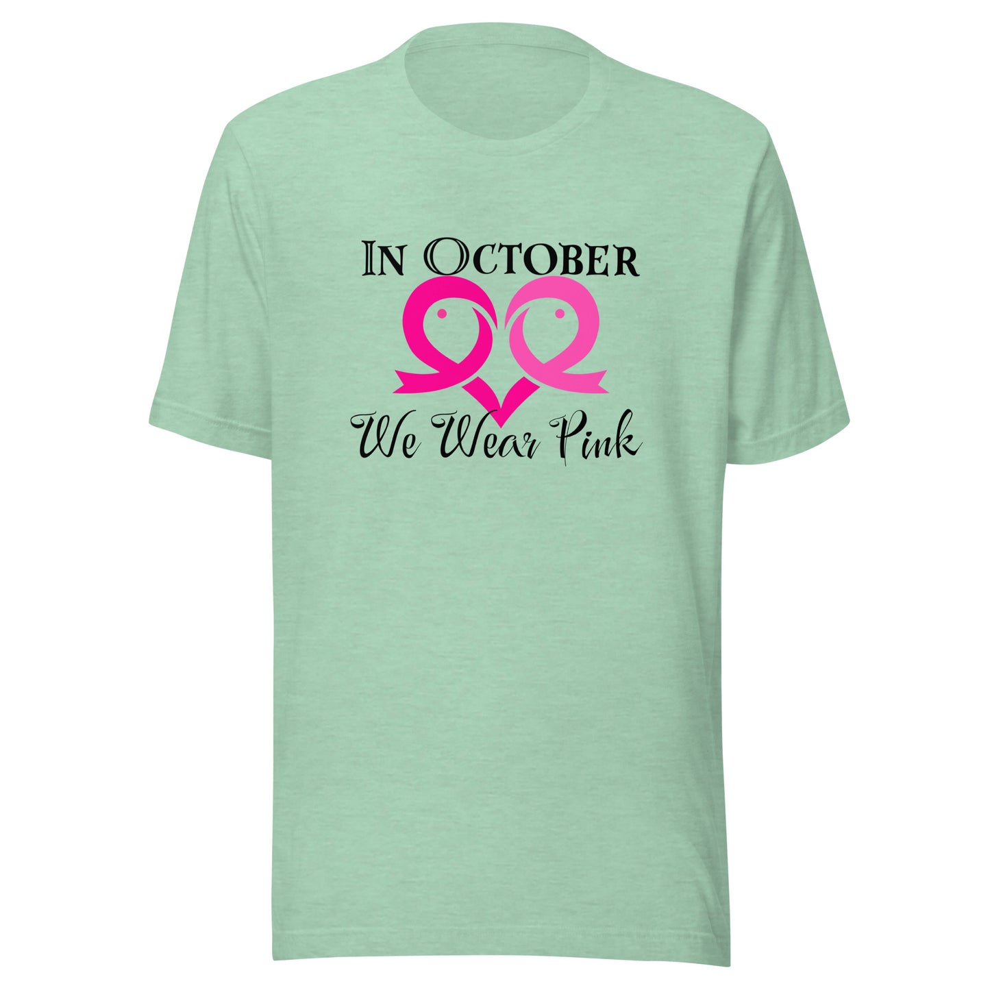 In October Unisex t-shirt