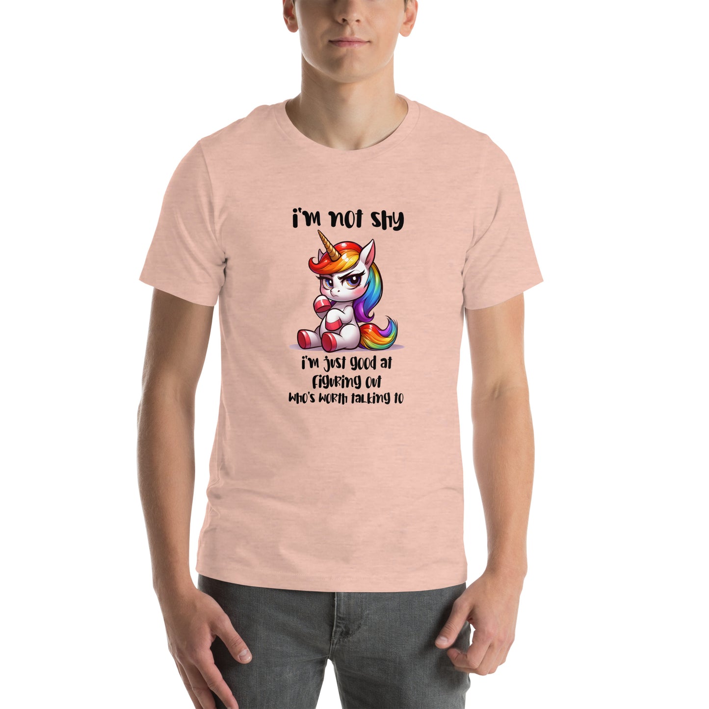 I’m not shy Unisex t-shirt