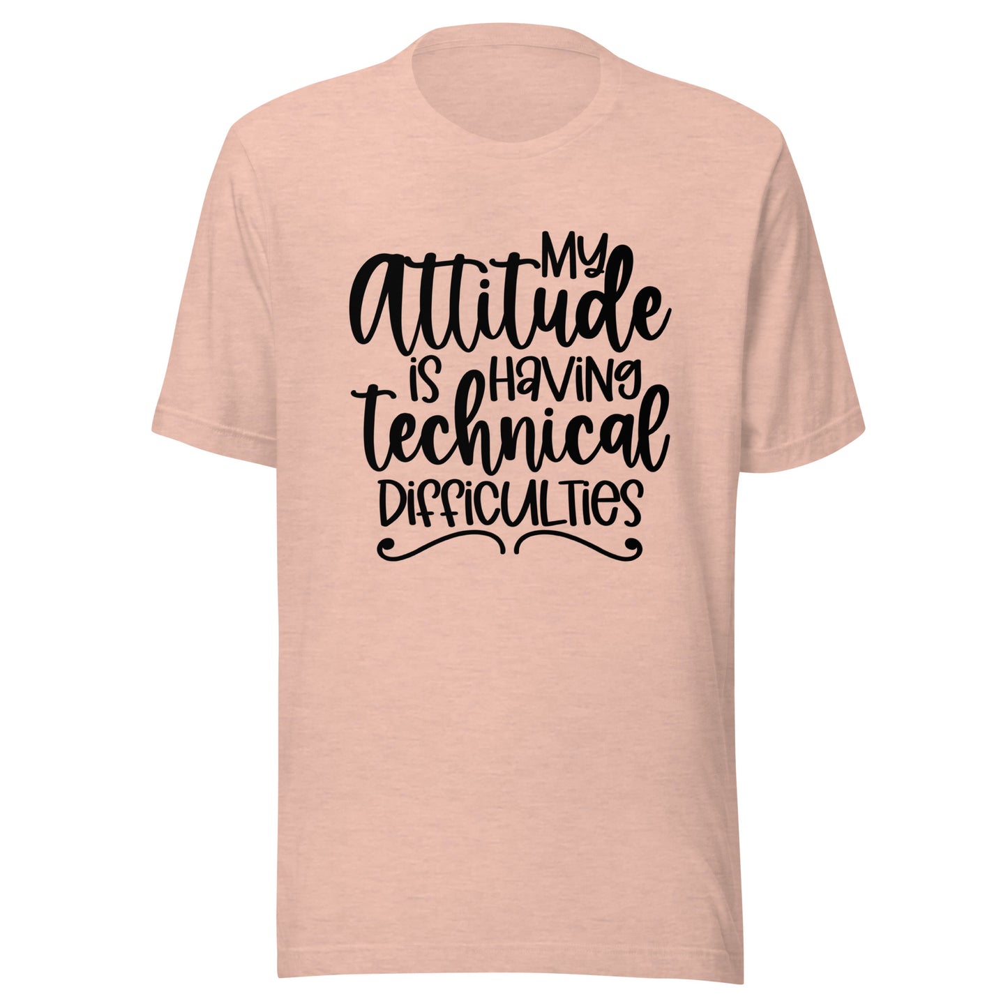 My attitude Unisex t-shirt