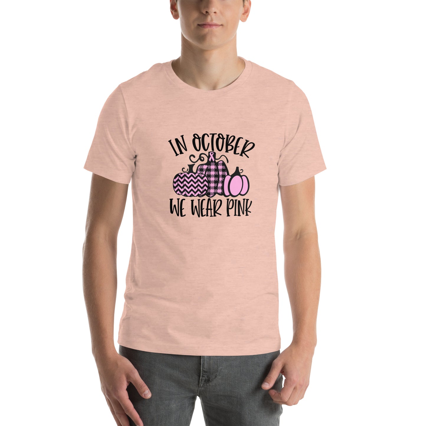 In October Unisex t-shirt