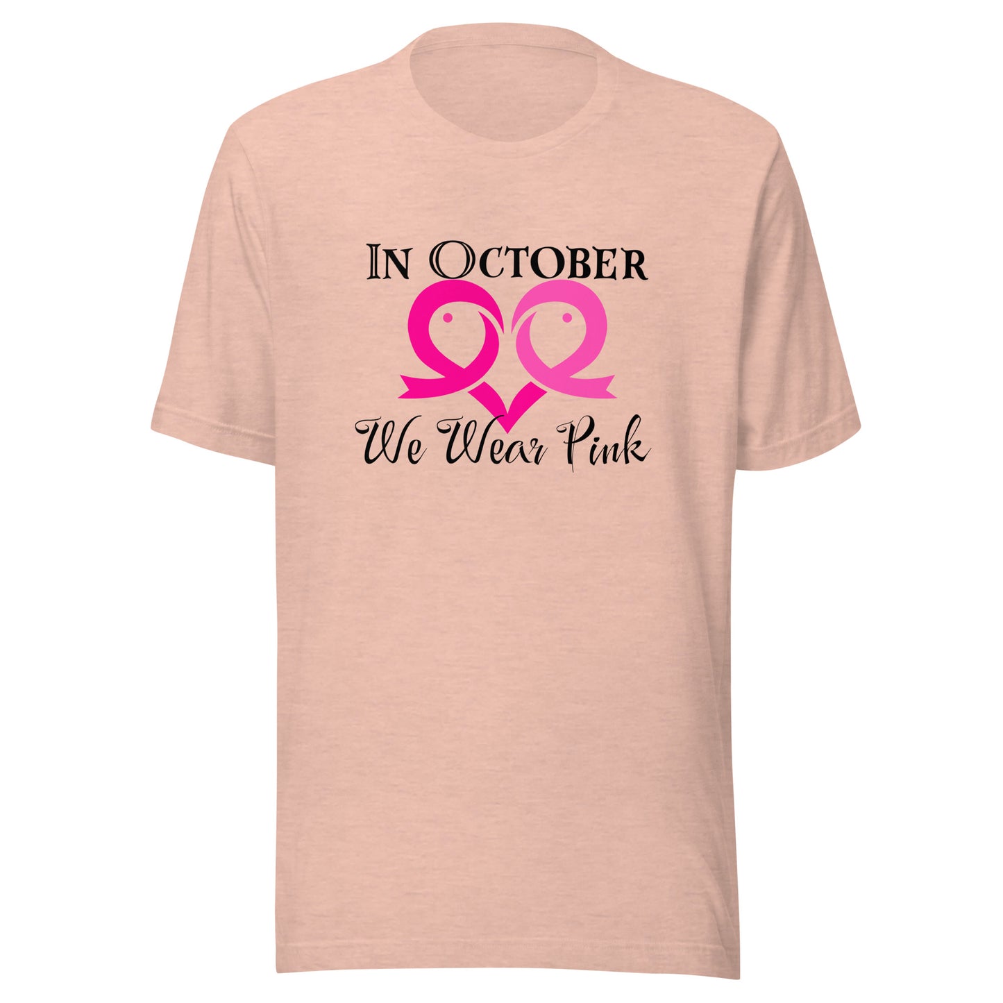 In October Unisex t-shirt
