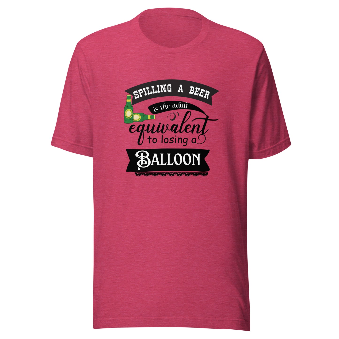 Spilling Unisex t-shirt