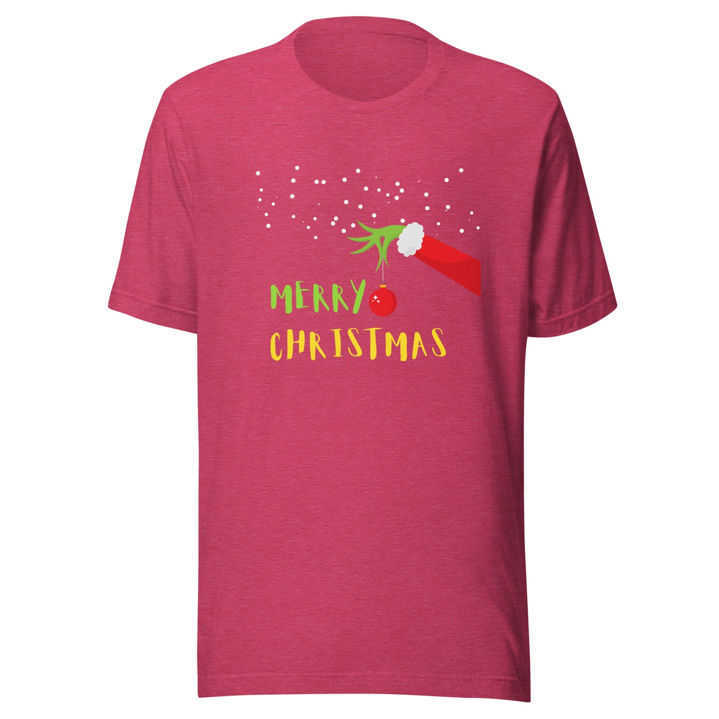 Grinch merry ChristmasUnisex t-shirt