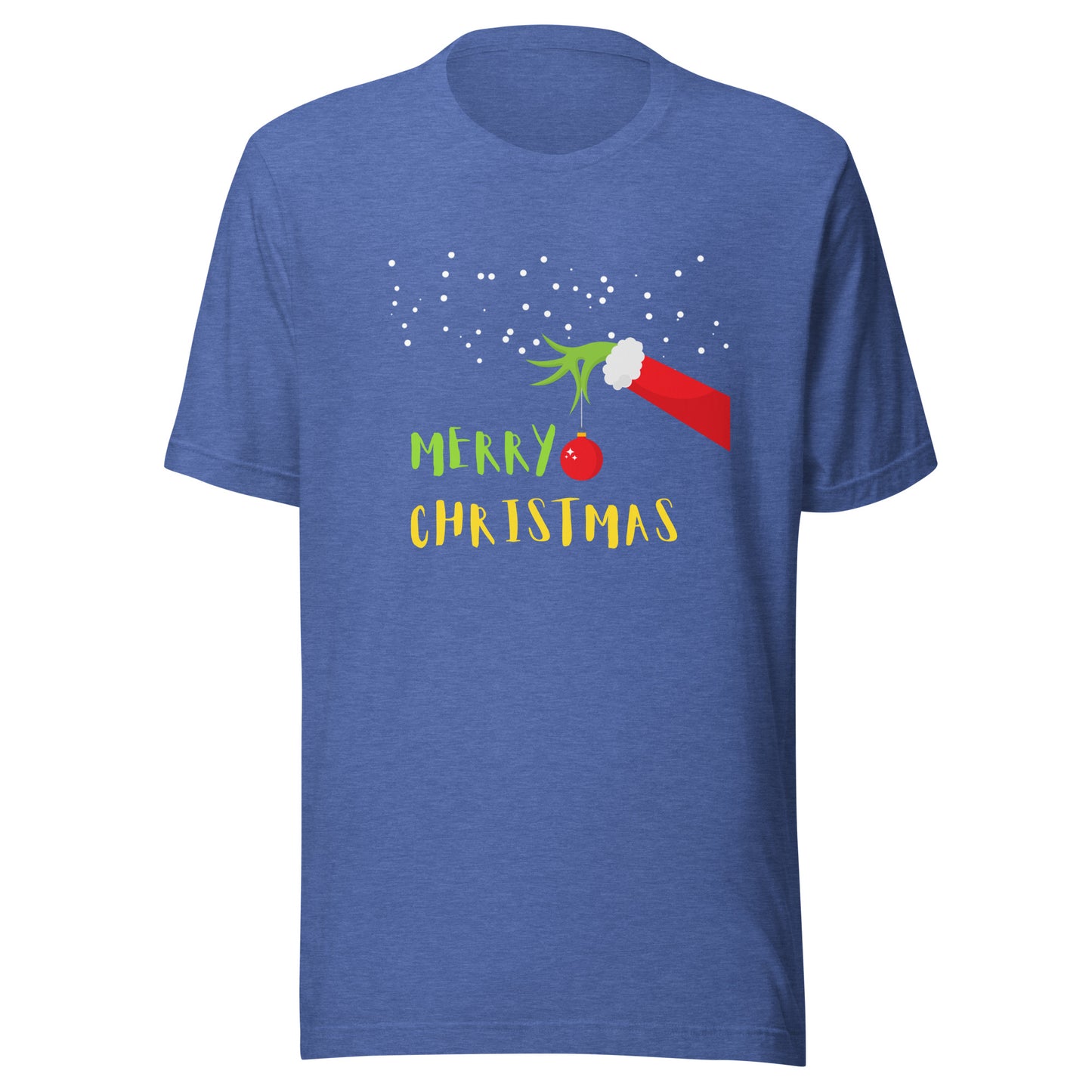 Grinch merry ChristmasUnisex t-shirt