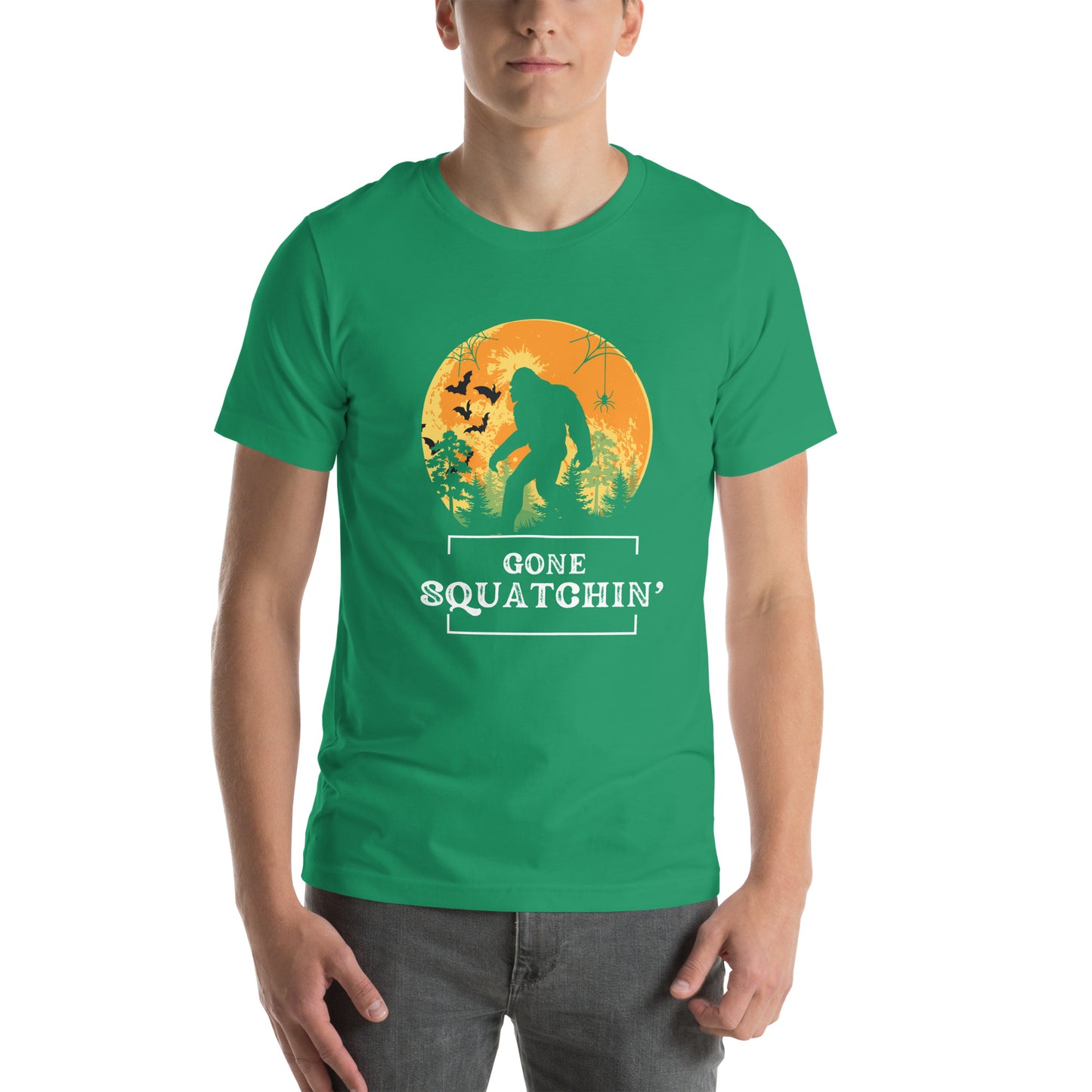 Gone squatchin Unisex t-shirt