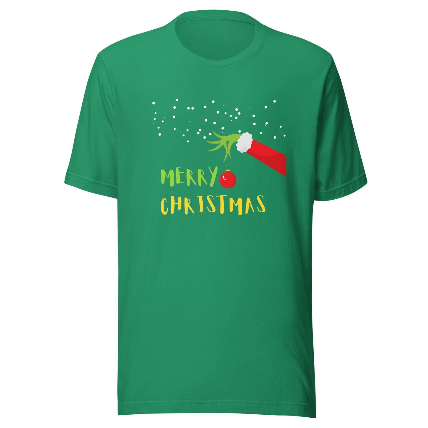 Grinch merry ChristmasUnisex t-shirt