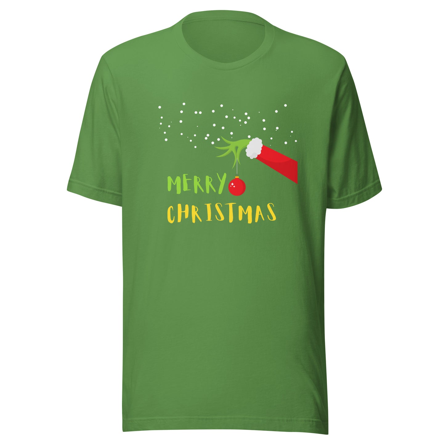 Grinch merry ChristmasUnisex t-shirt