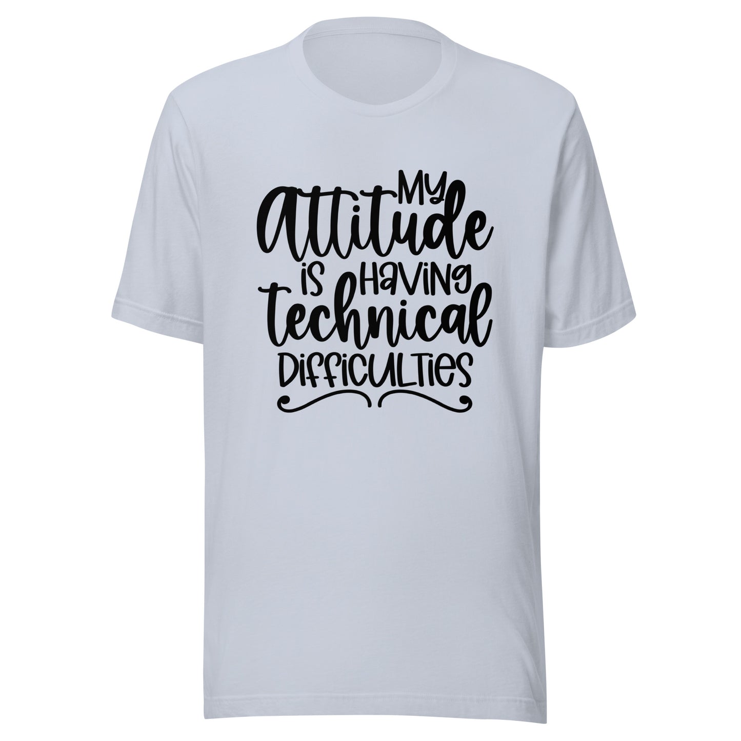 My attitude Unisex t-shirt
