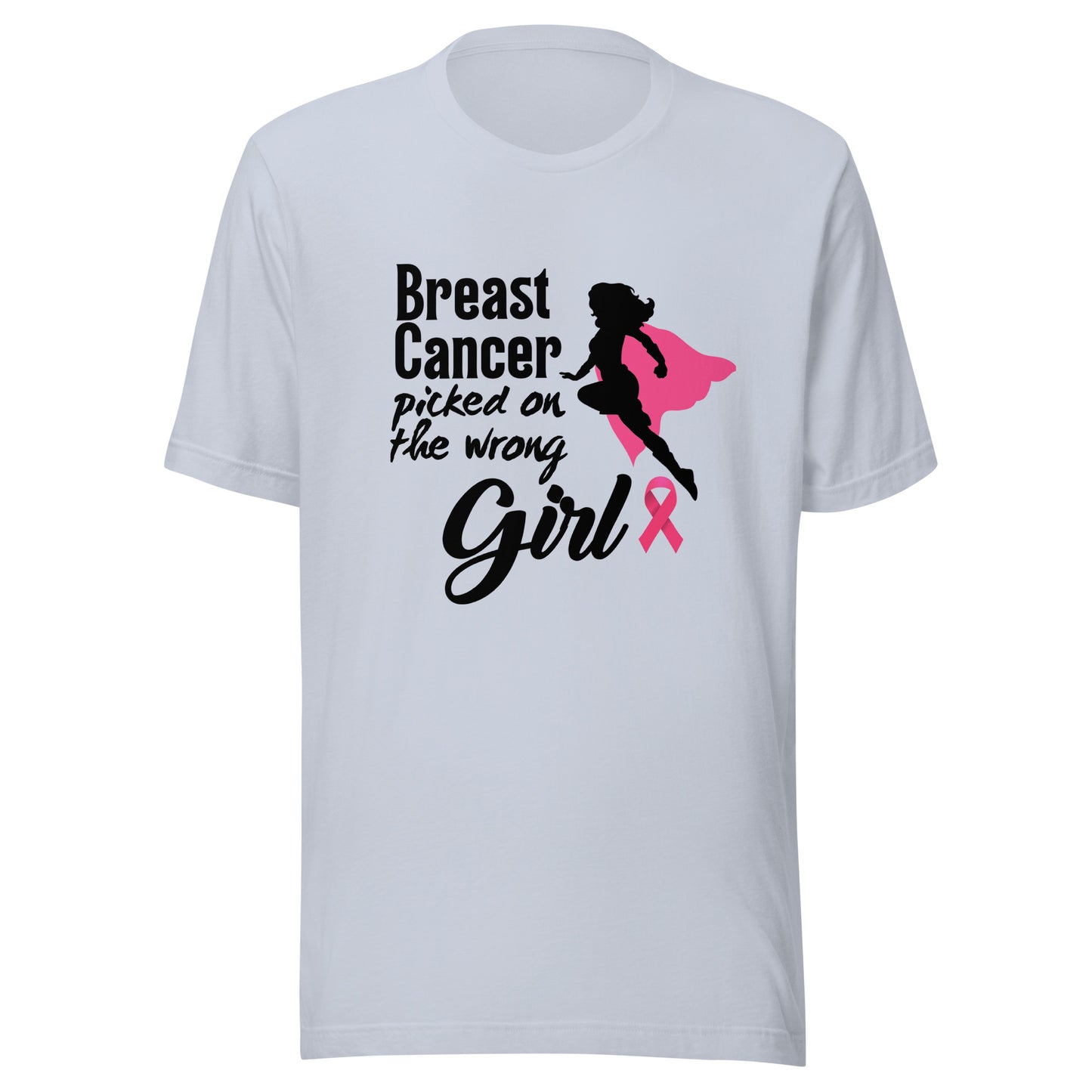 Breast cancer picked on Unisex t-shirt