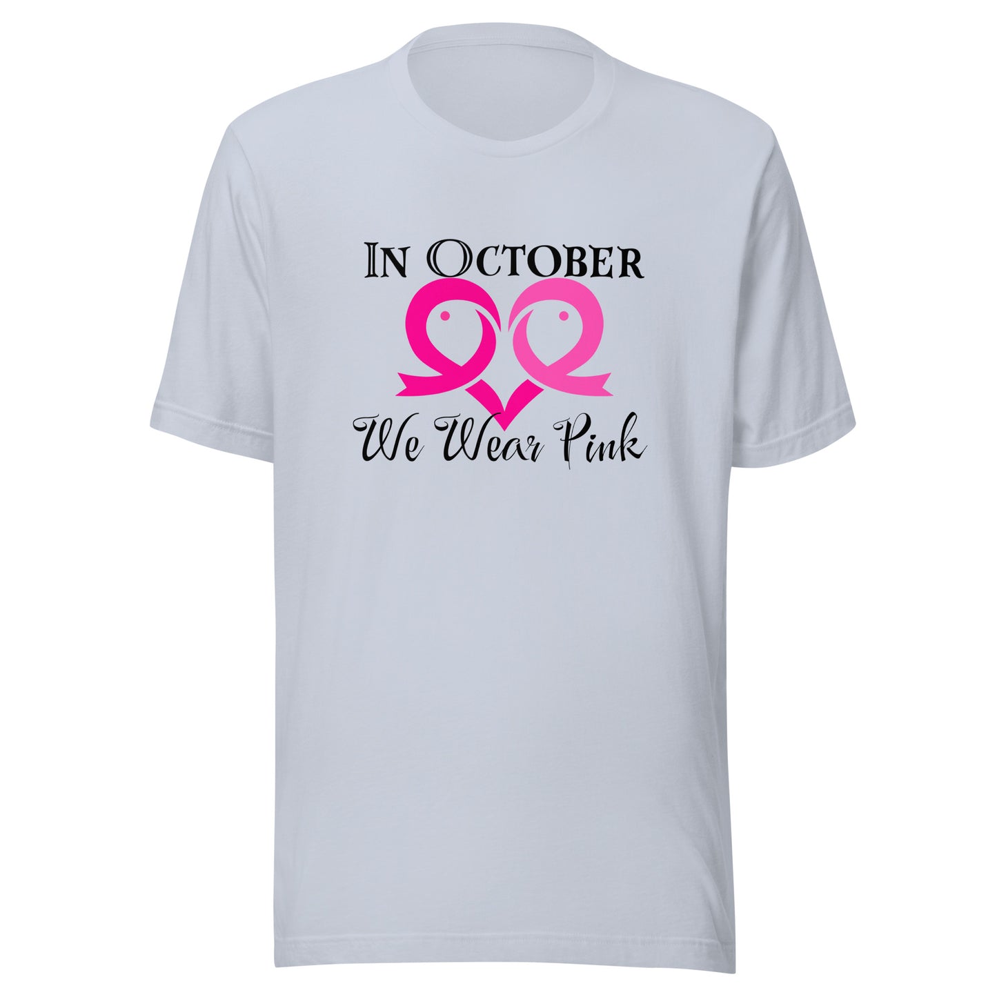 In October Unisex t-shirt