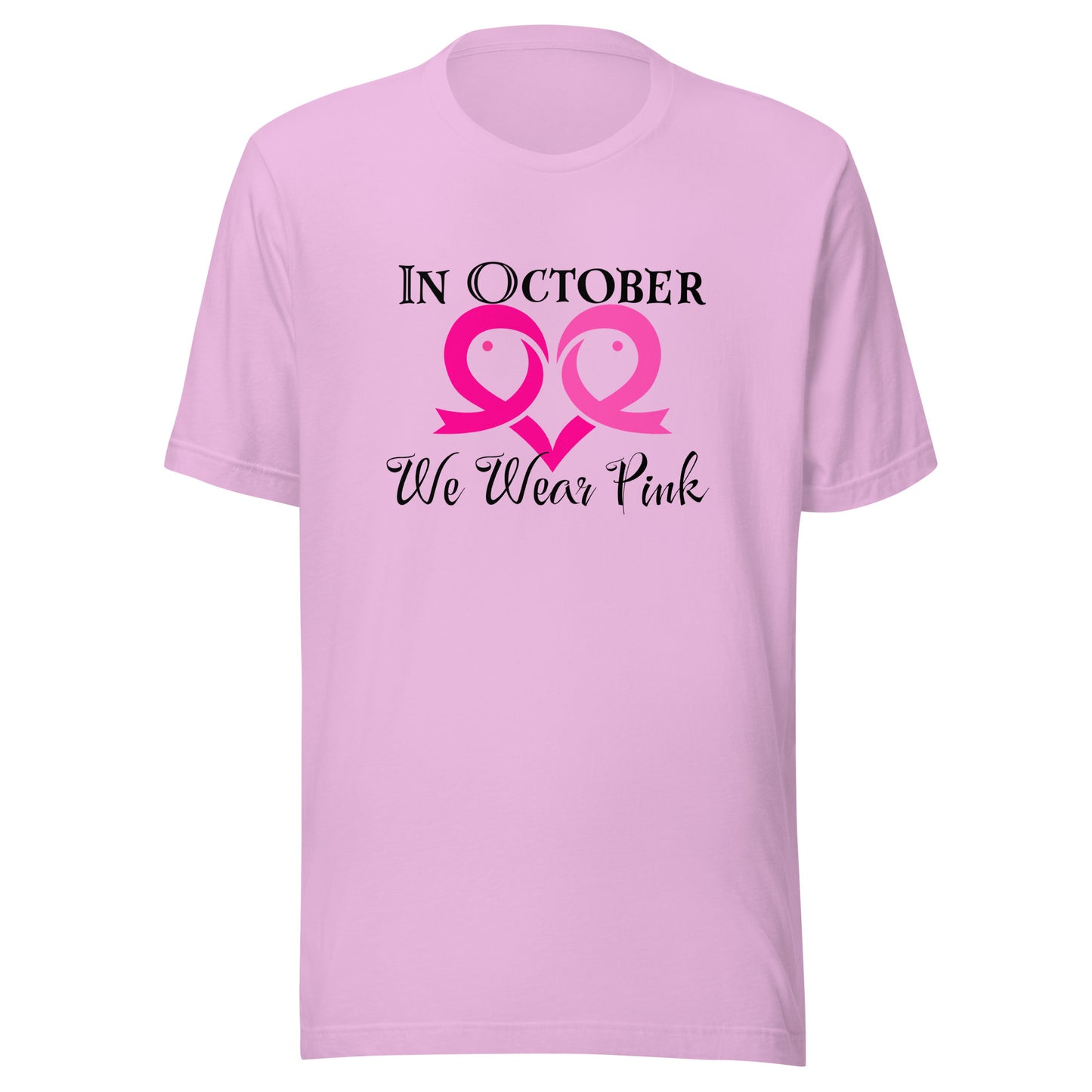 In October Unisex t-shirt