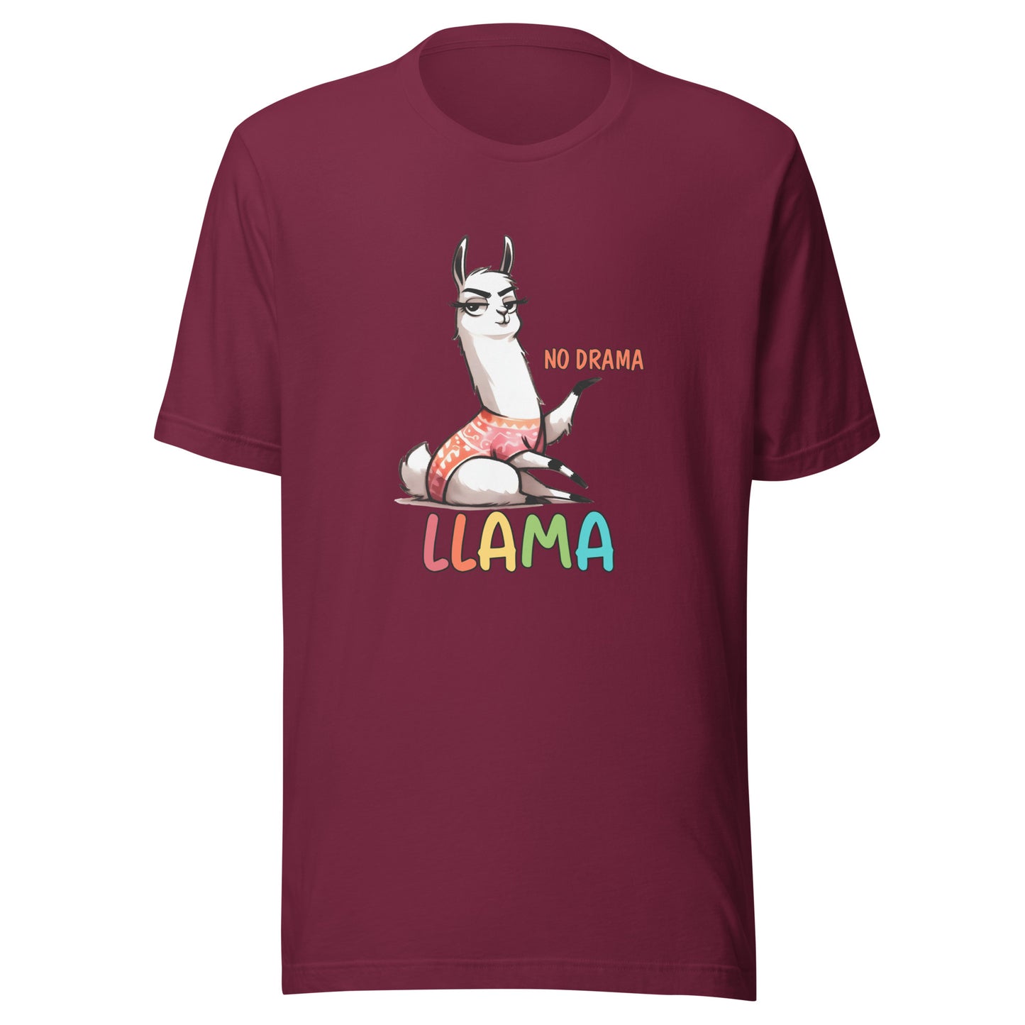 No drama llama Unisex t-shirt