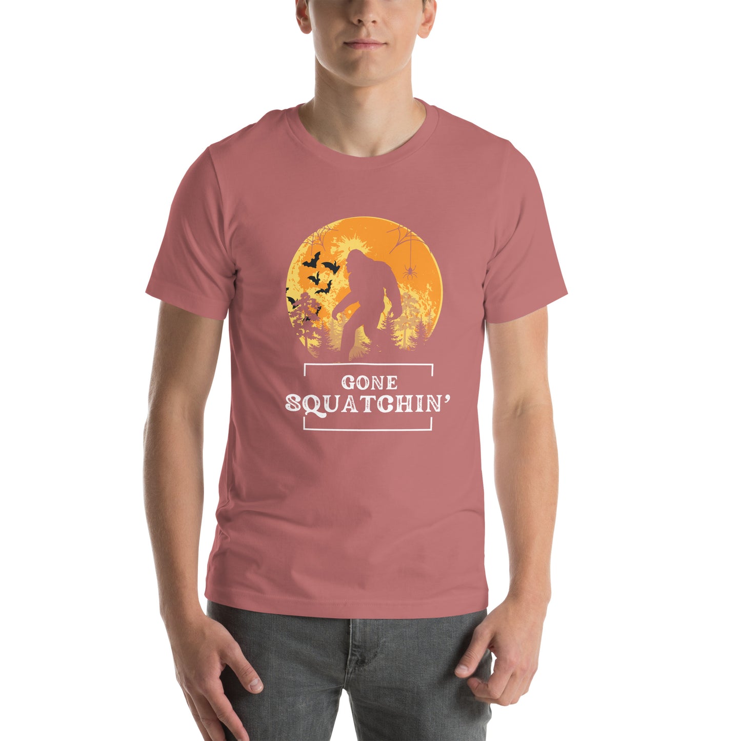 Gone squatchin Unisex t-shirt