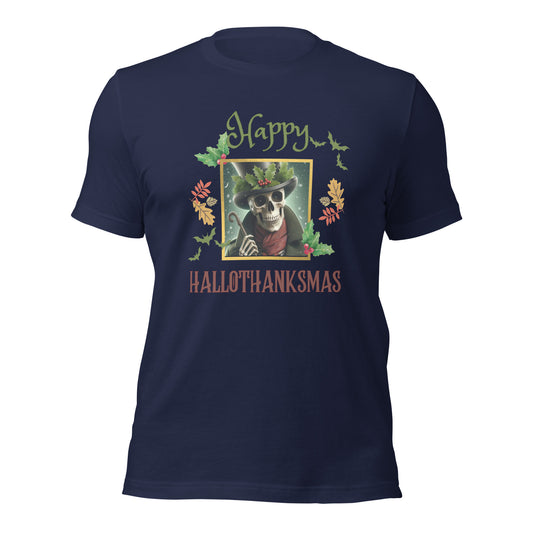 Hallothanksmas Unisex t-shirt