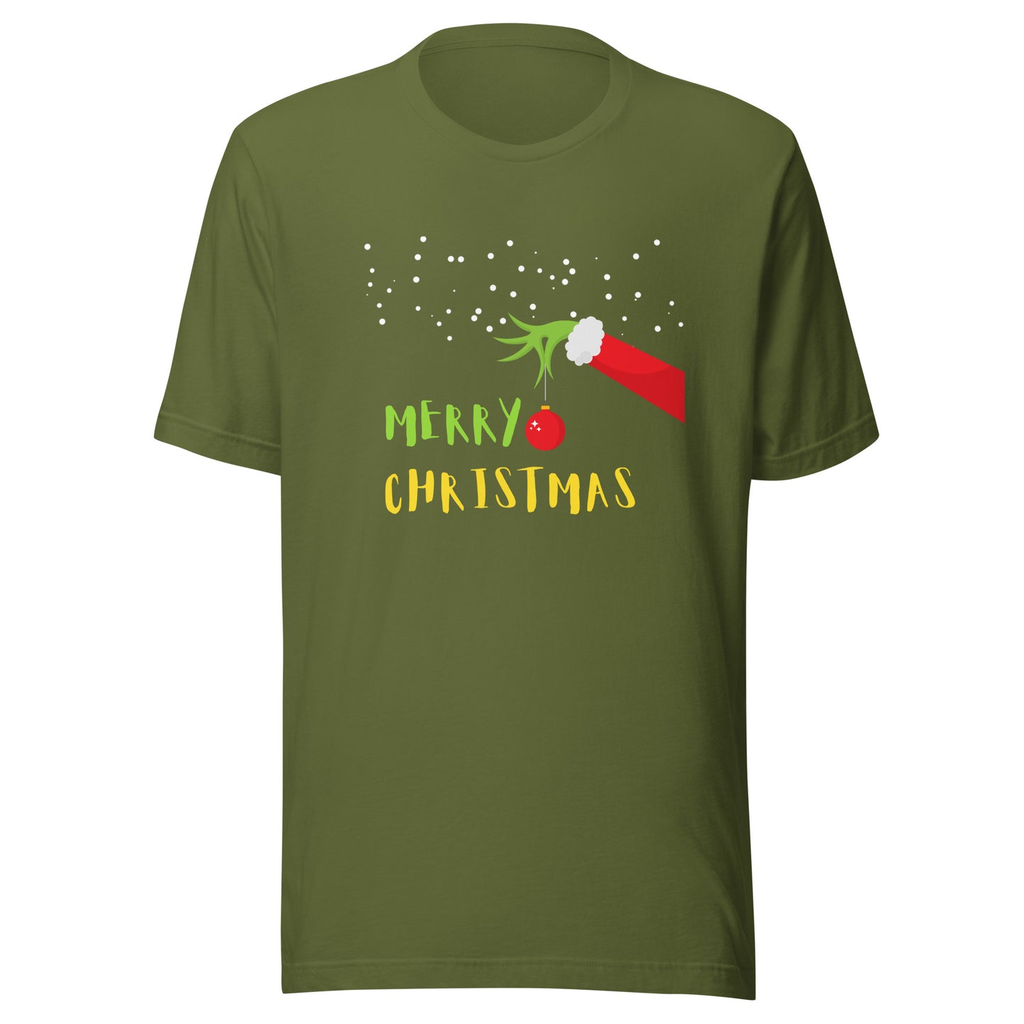 Grinch merry ChristmasUnisex t-shirt
