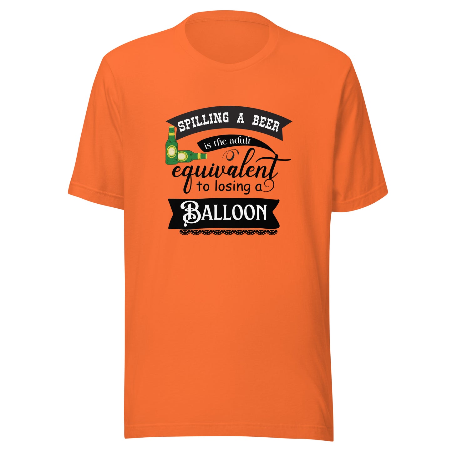 Spilling Unisex t-shirt