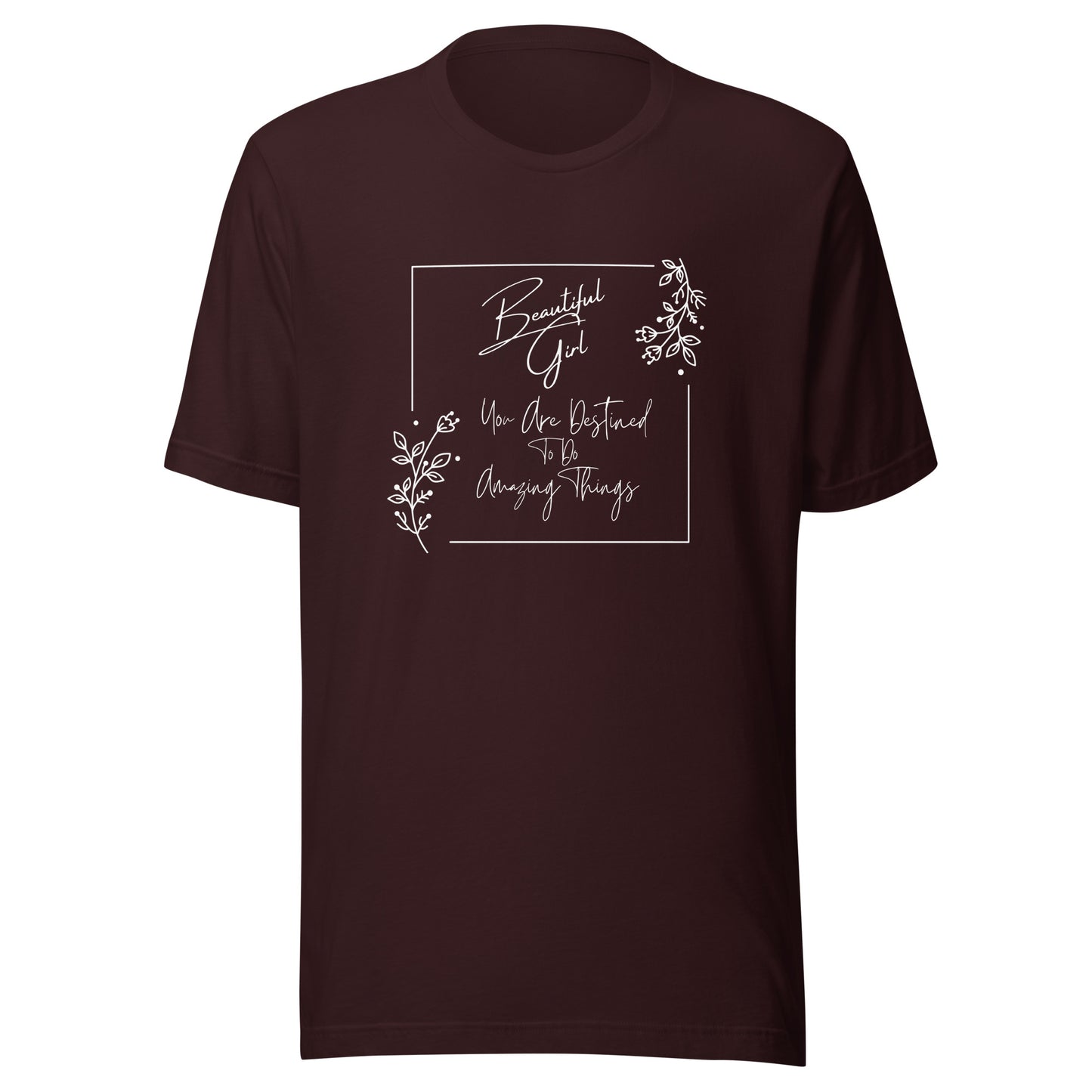 Beautiful girl Unisex t-shirt