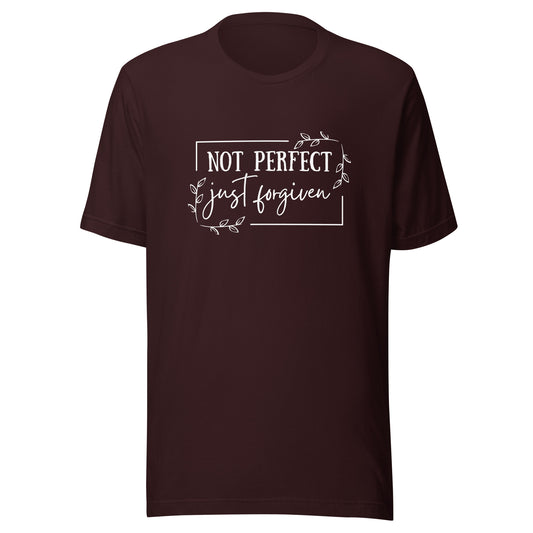 Not perfect Unisex t-shirt
