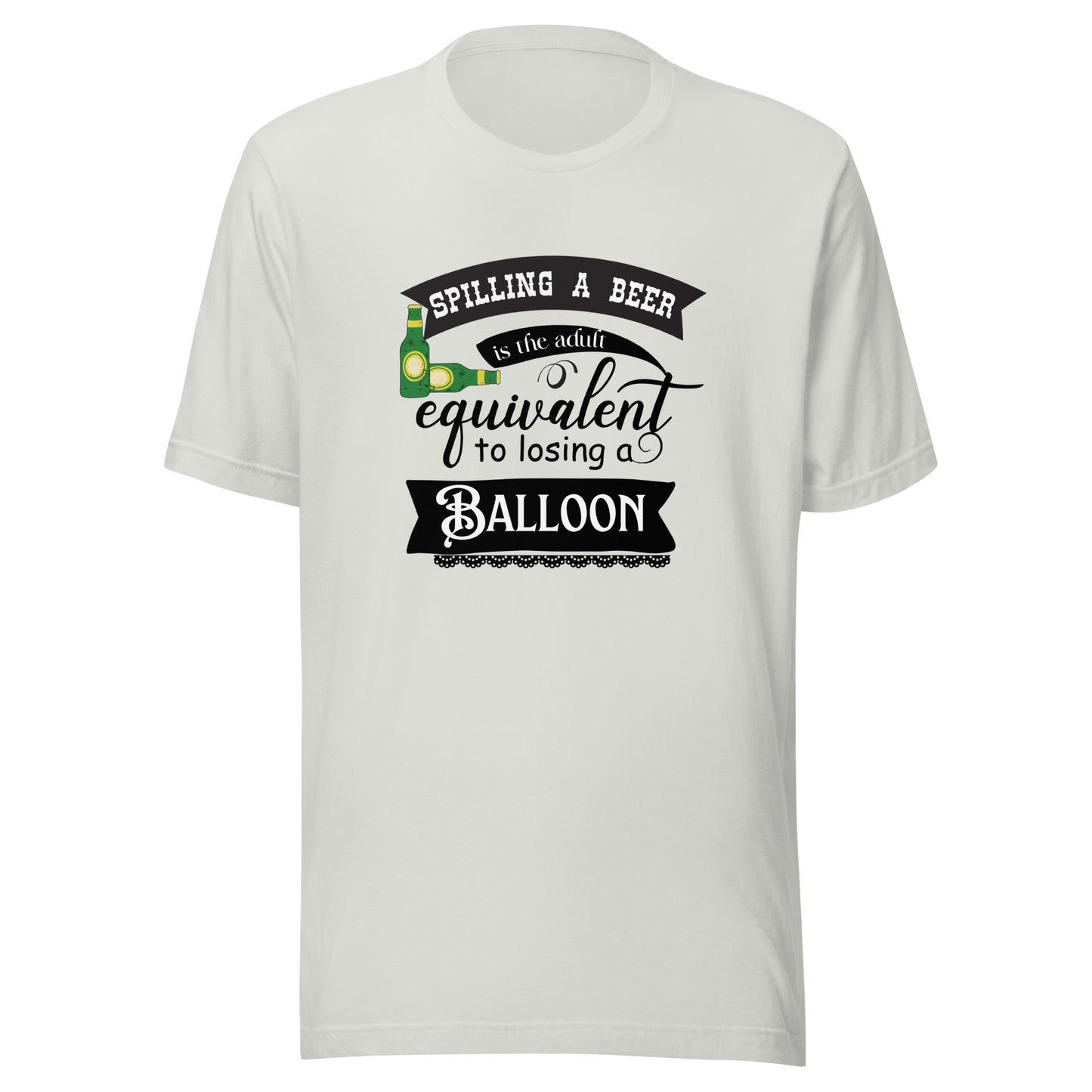 Spilling Unisex t-shirt