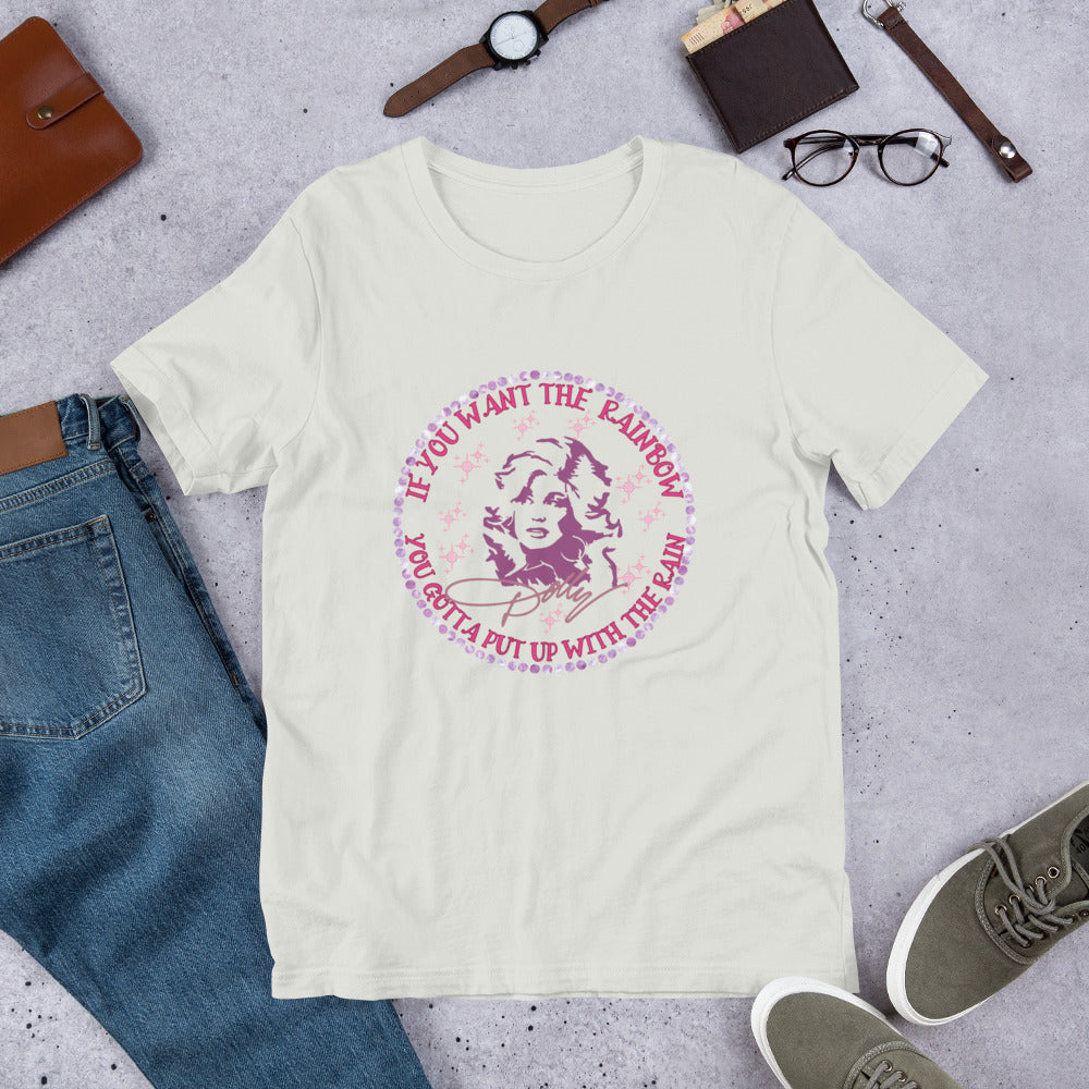 If you want the rainbow Unisex t-shirt