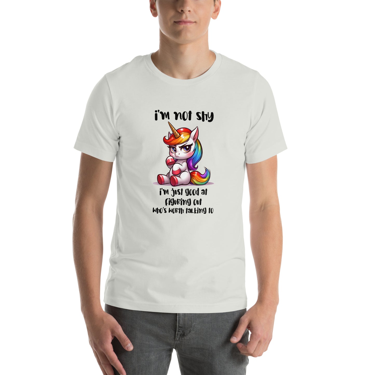 I’m not shy Unisex t-shirt