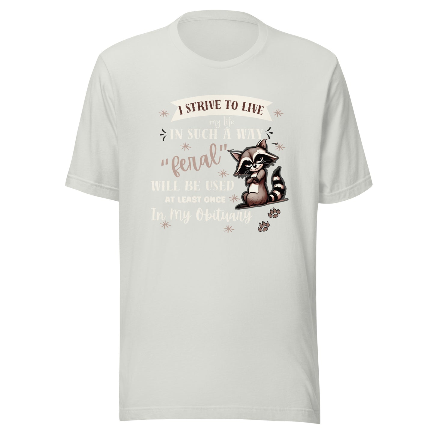 Strive to live Unisex t-shirt