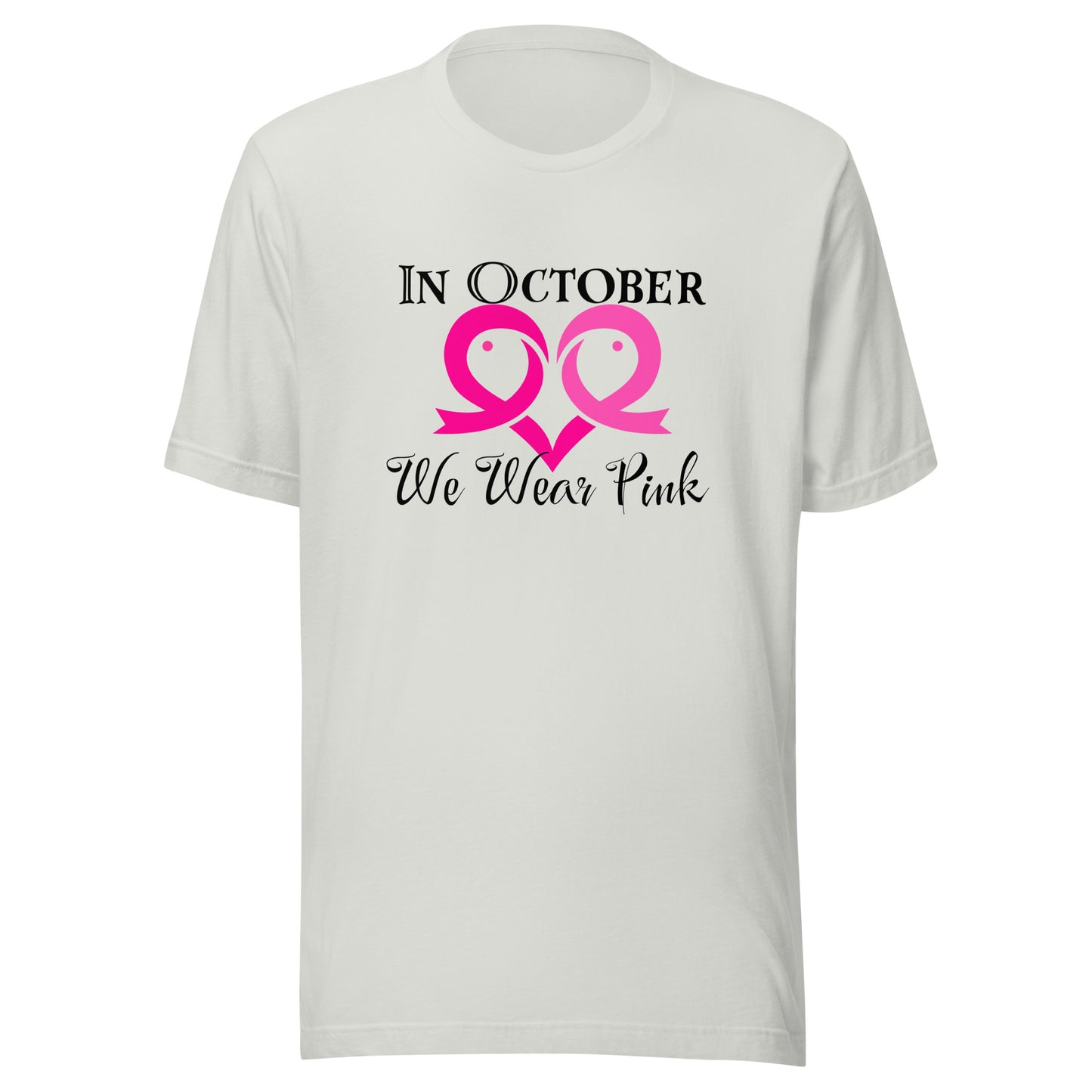 In October Unisex t-shirt