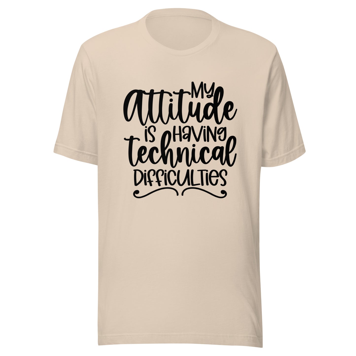 My attitude Unisex t-shirt