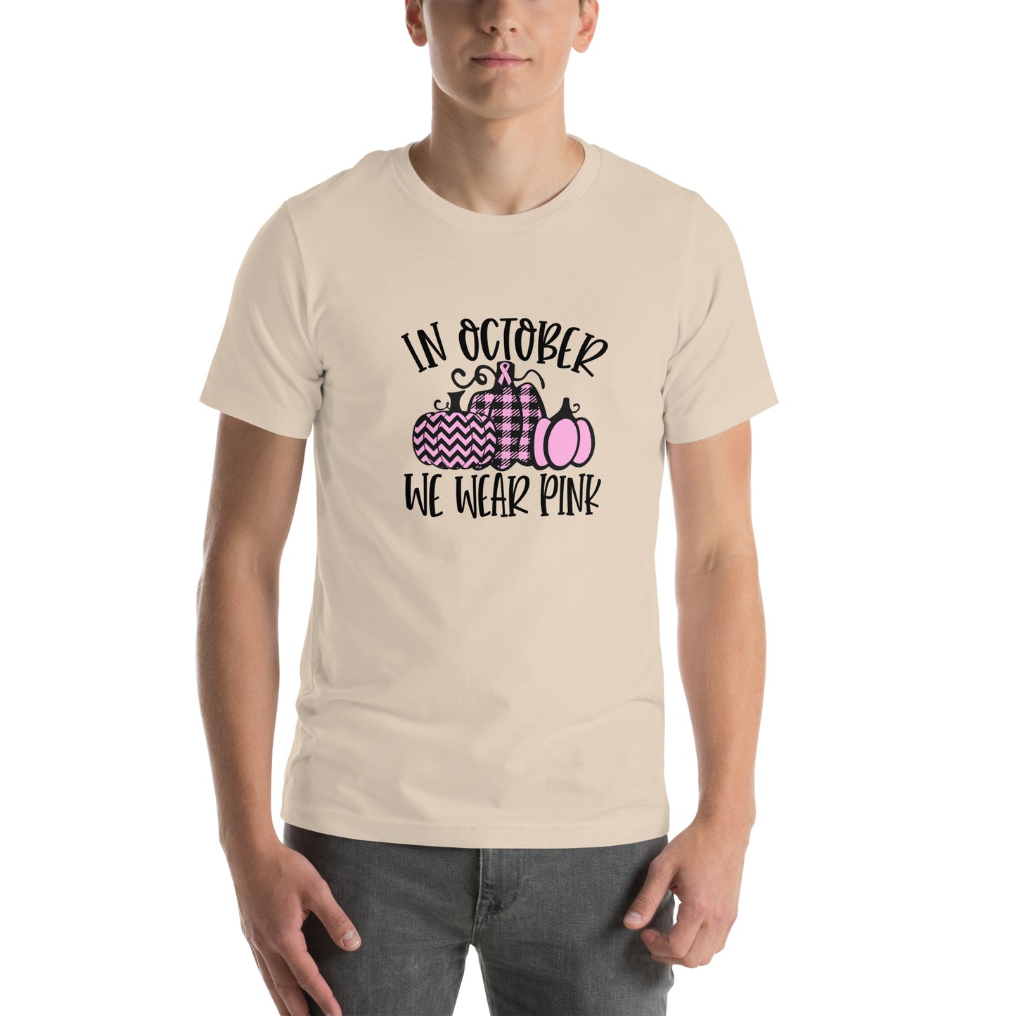 In October Unisex t-shirt