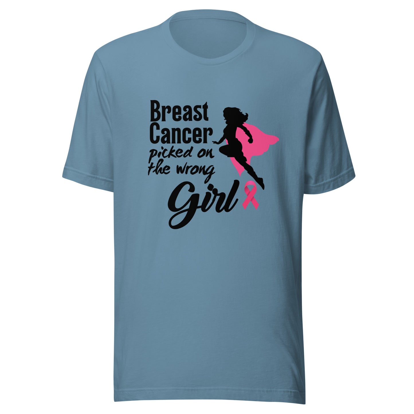 Breast cancer picked on Unisex t-shirt