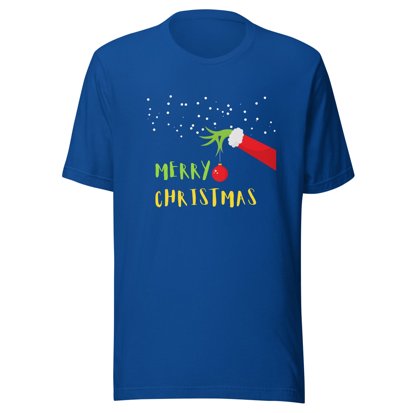 Grinch merry ChristmasUnisex t-shirt
