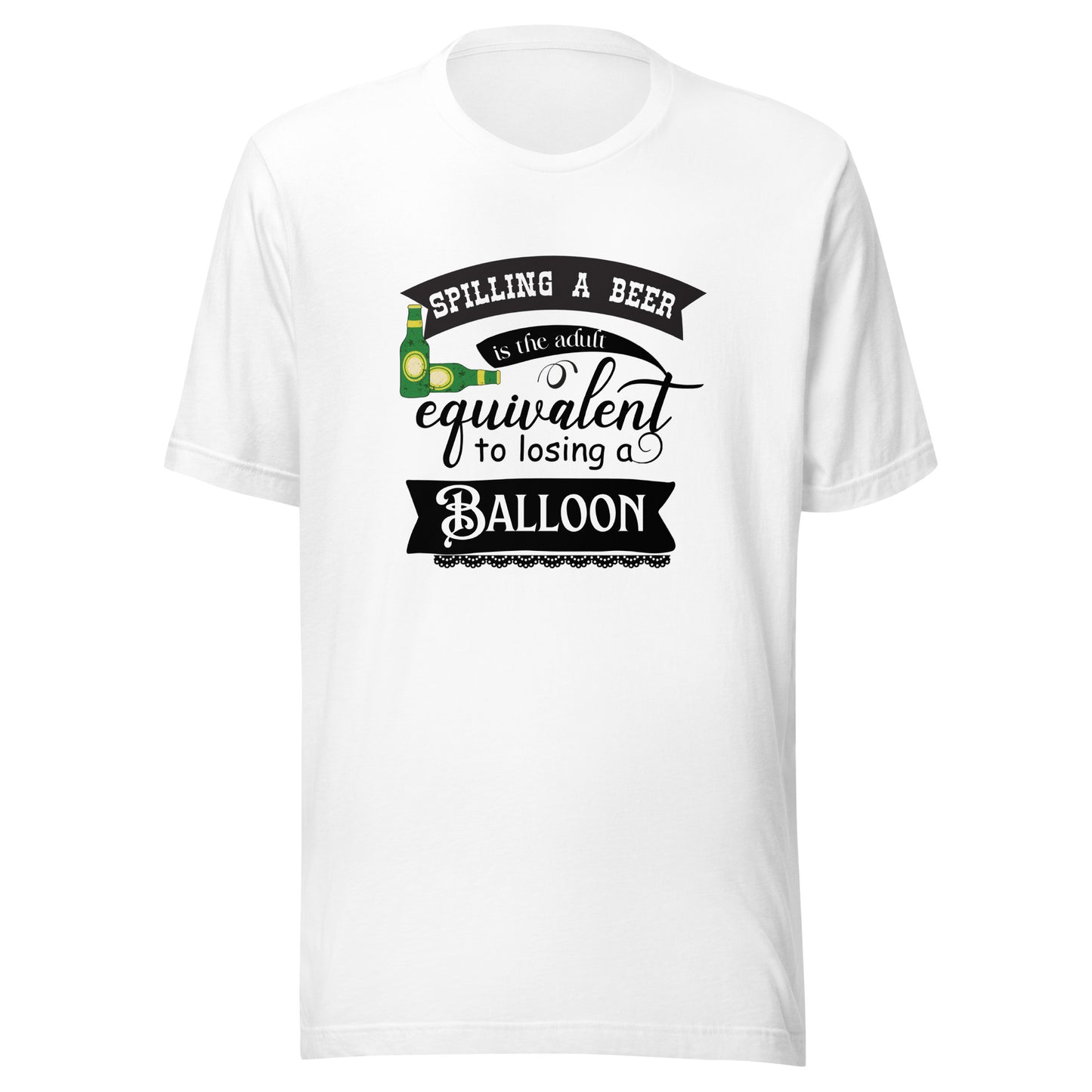 Spilling Unisex t-shirt