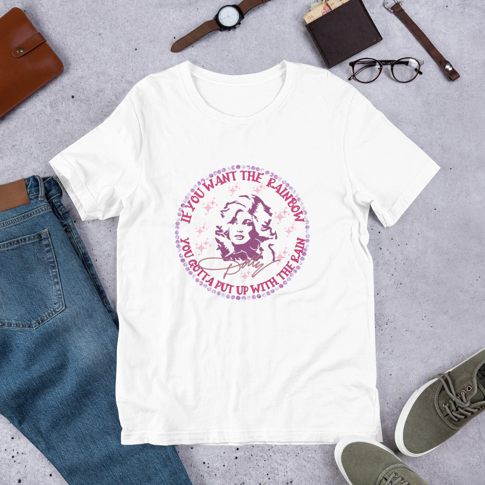 If you want the rainbow Unisex t-shirt