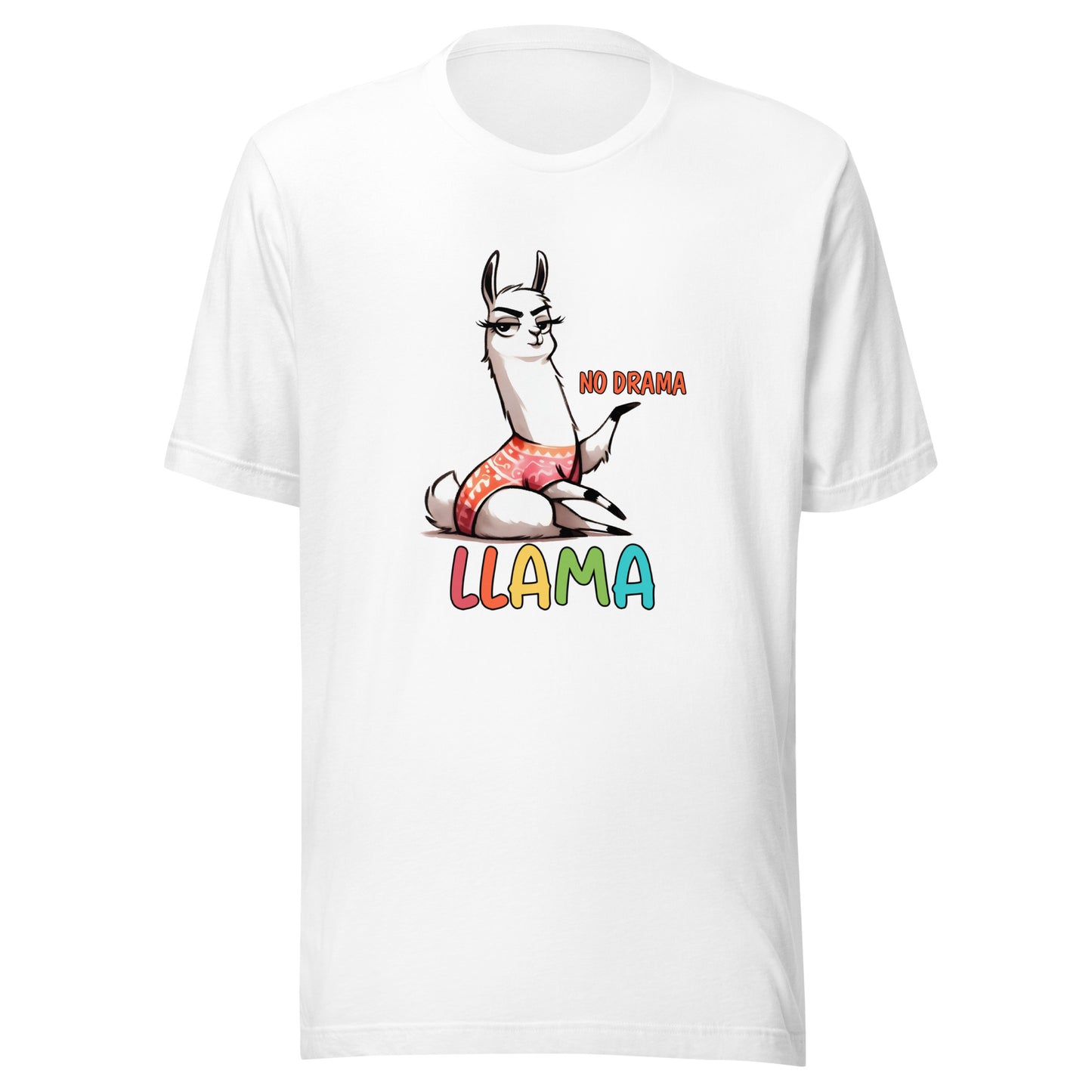 No drama llama Unisex t-shirt