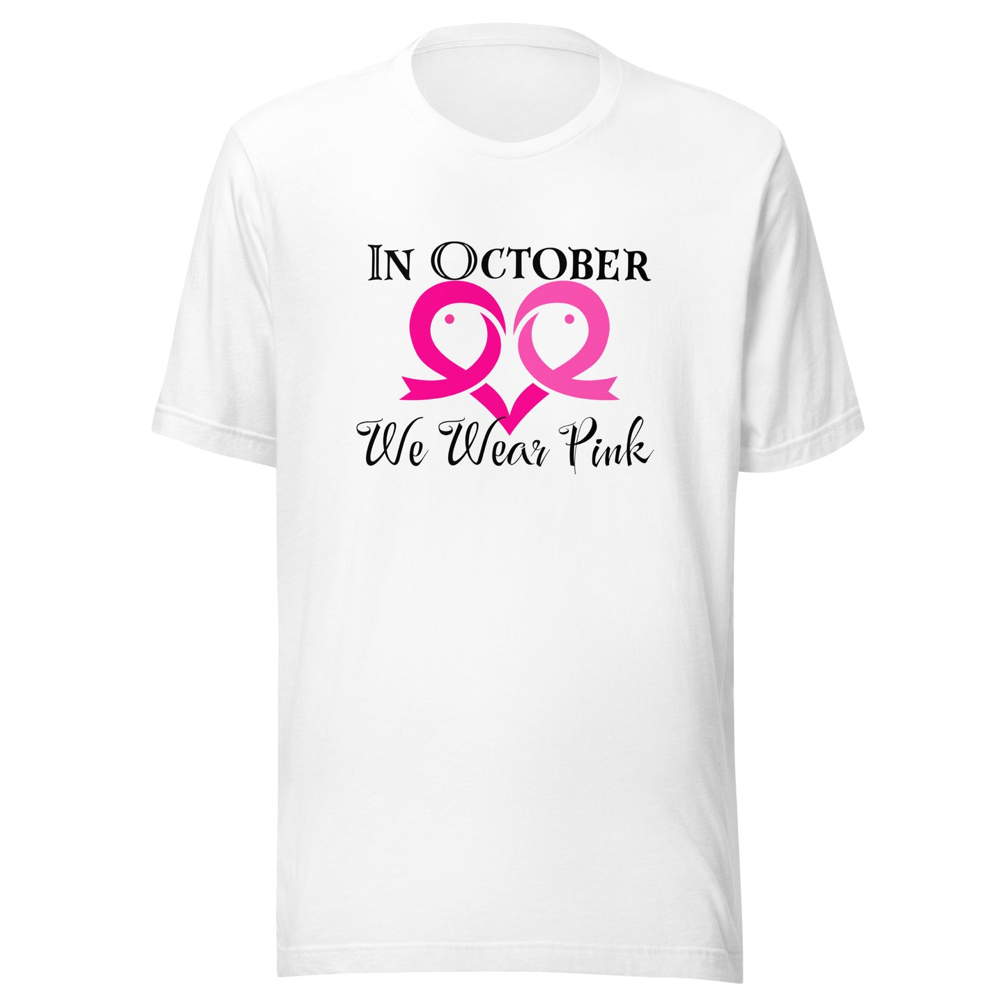 In October Unisex t-shirt