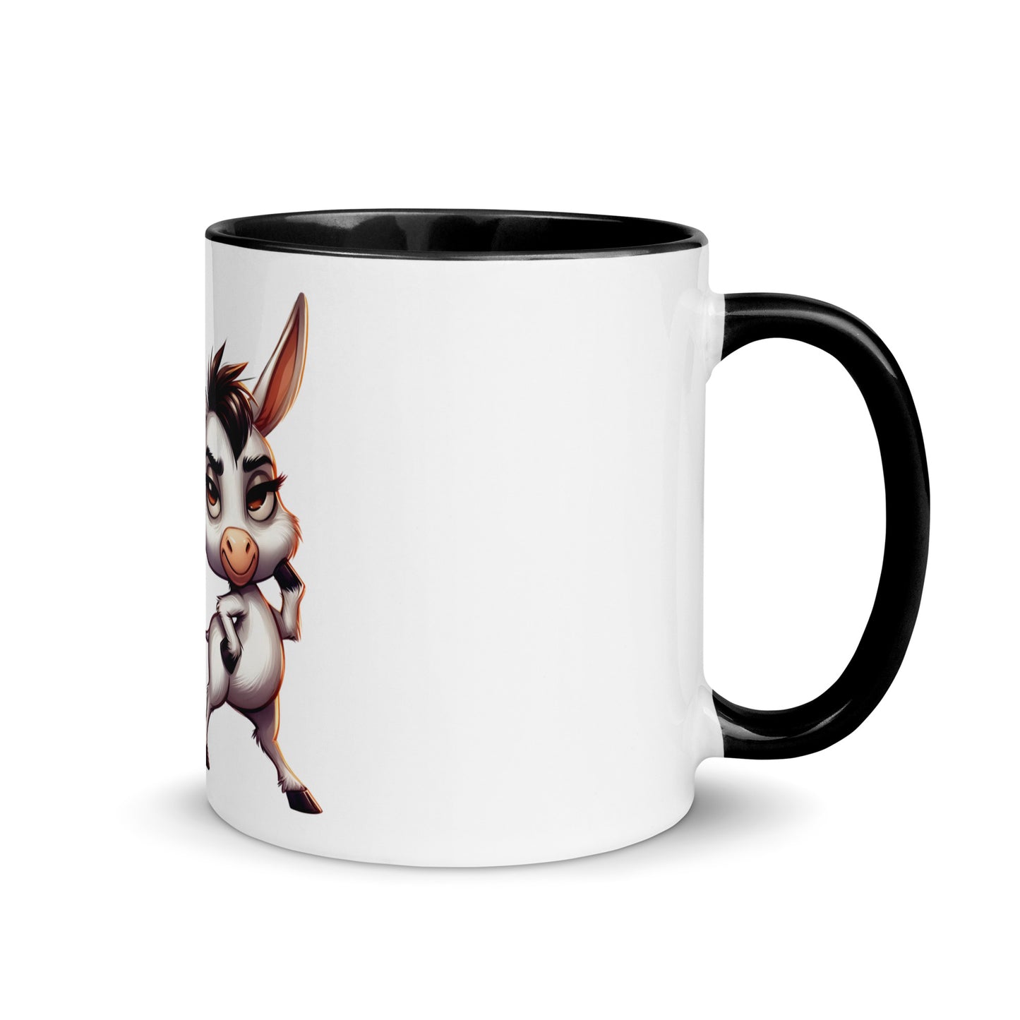 Quit staring at my ass Mug with Color Inside