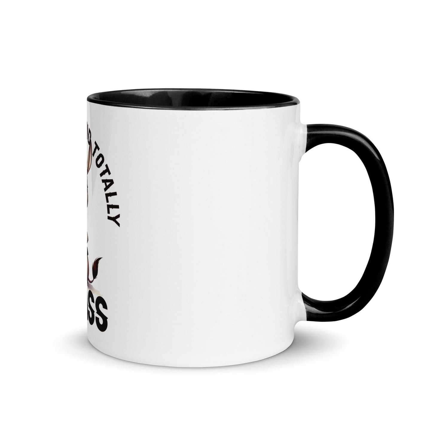 Sass class and total badass Mug with Color Inside