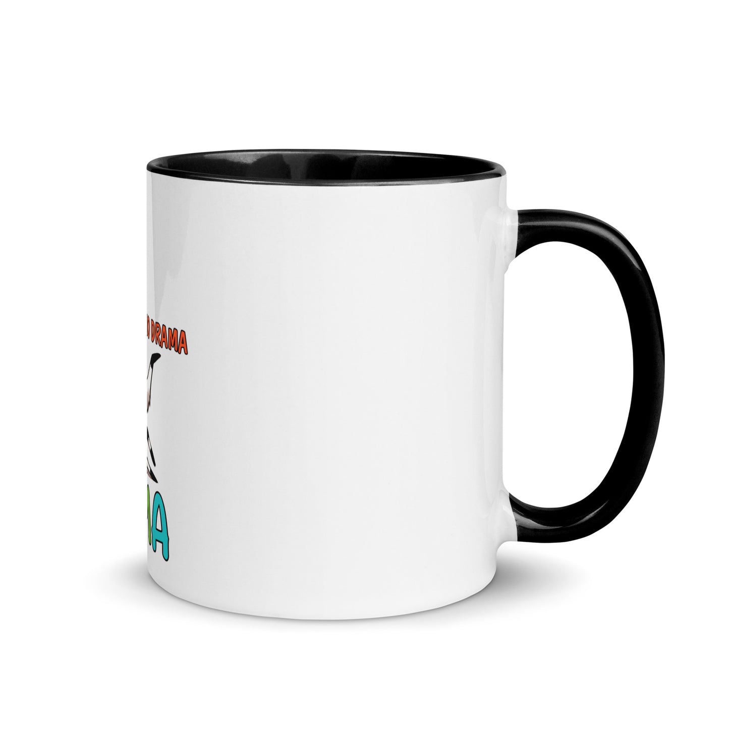 No drama llama Mug with Color Inside