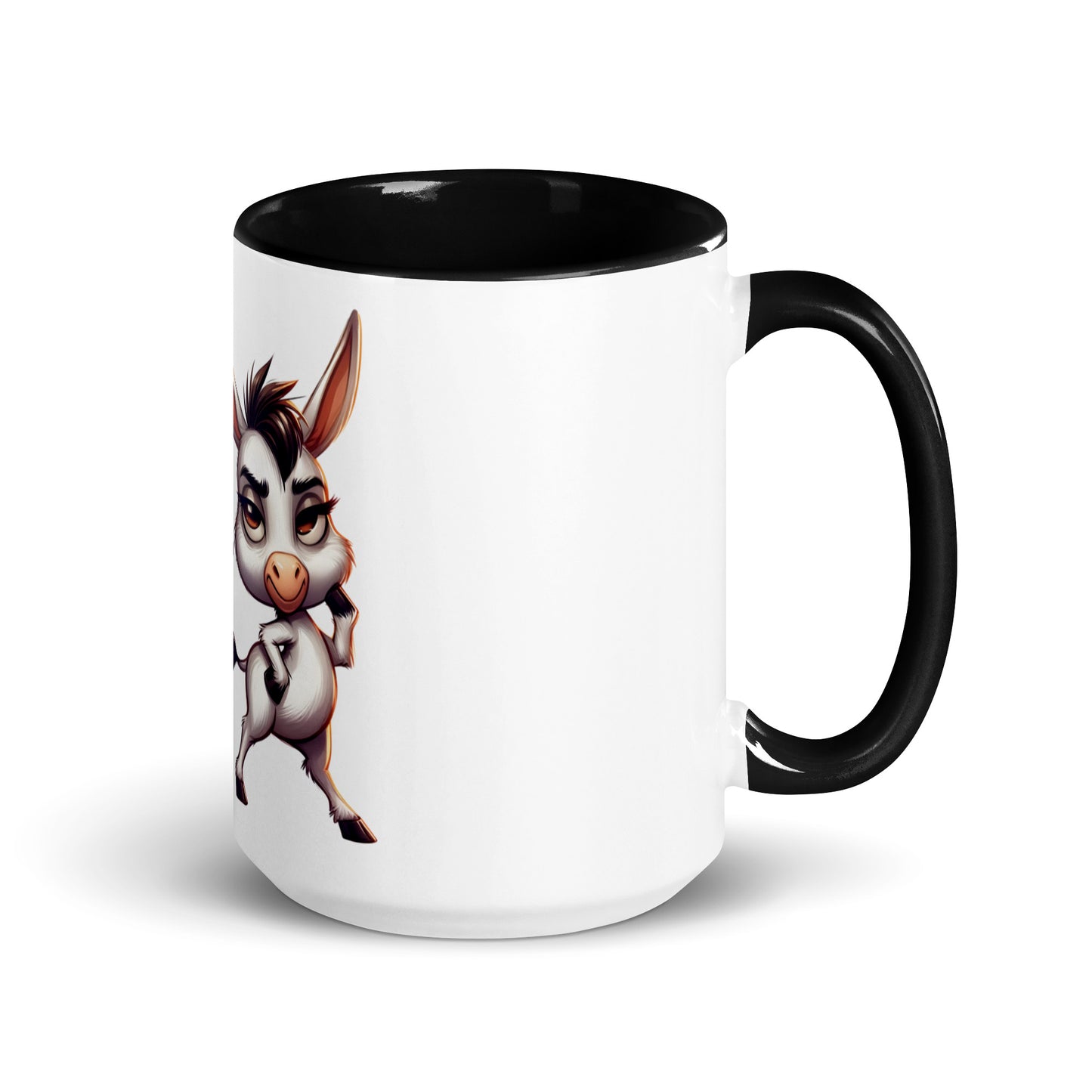 Quit staring at my ass Mug with Color Inside