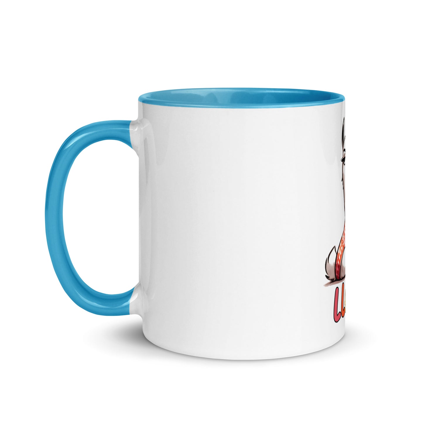 No drama llama Mug with Color Inside